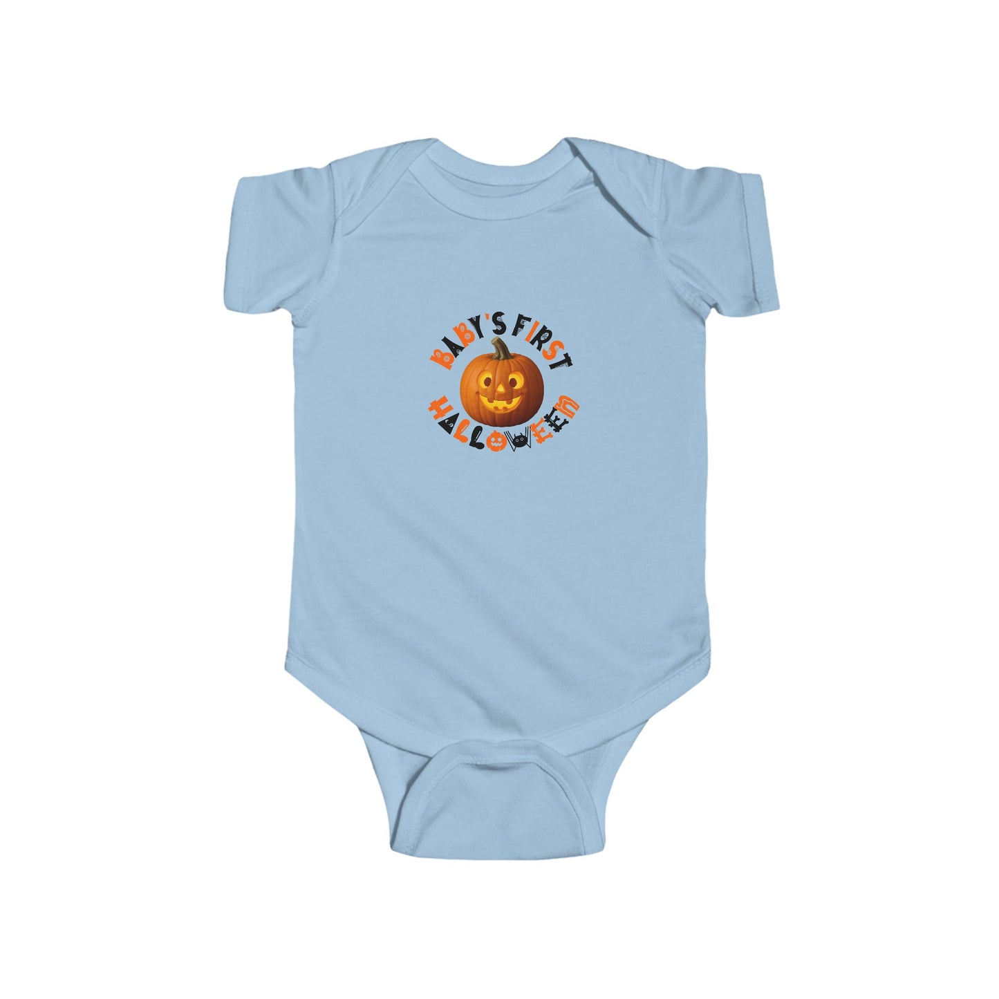Baby's First Halloween Bodysuit, Infant Costume, Cute Baby Outfit, Halloween Gift, Pumpkin Baby Bodysuit, Baby Shower Gift