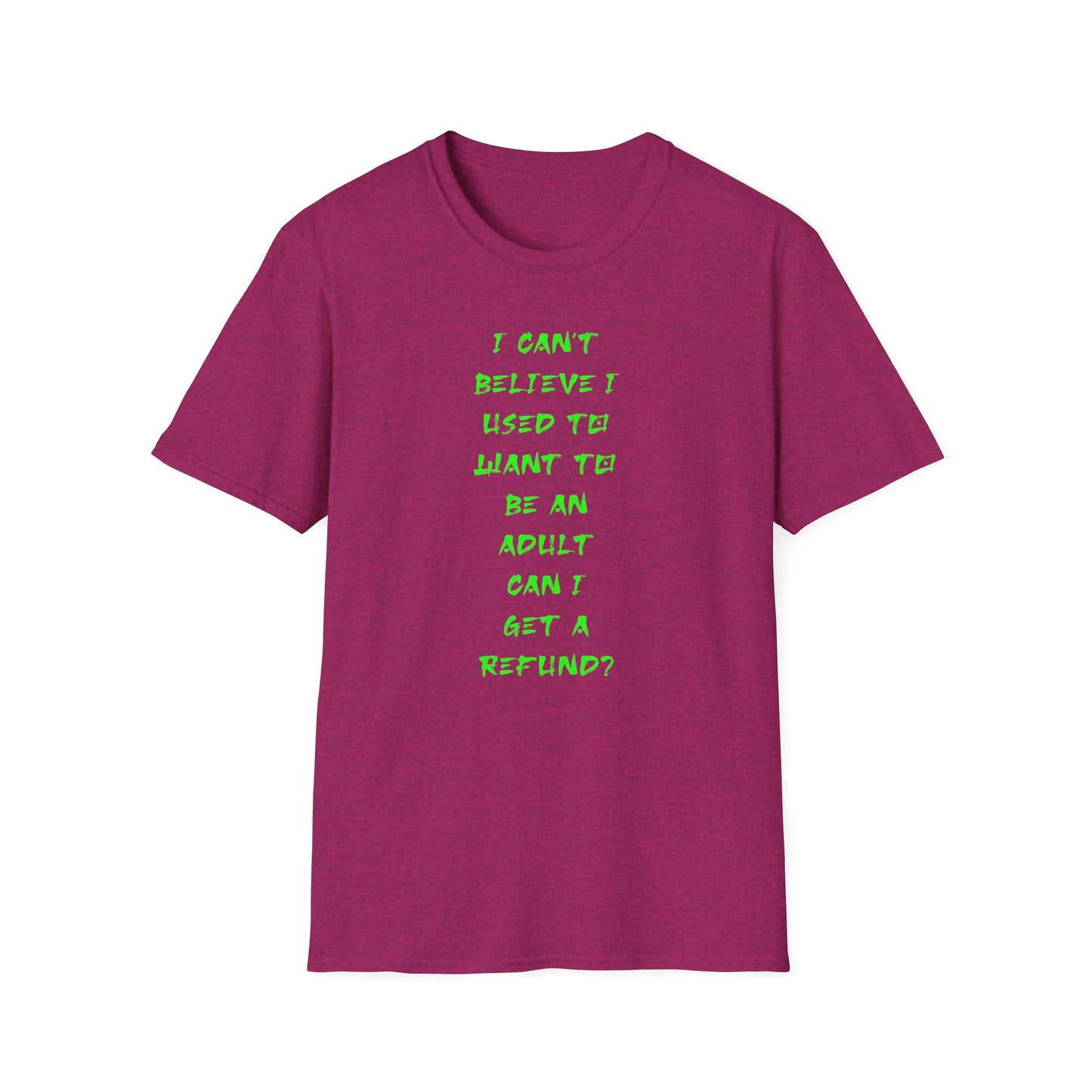 Funny Adulting Quote T-Shirt, Unisex Tee, Gift for Millennials, Casual Wear, Humor Shirt, Birthday Gift Idea, Everyday Wear