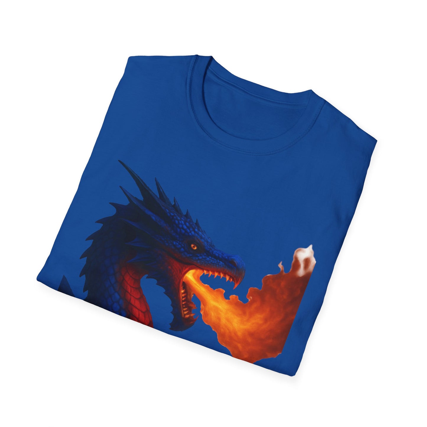 Fantasy Dragon Graphic Tee - Perfect for Gamers, Fantasy Lovers, Birthday Gifts, Casual Wear, Unique Gifts