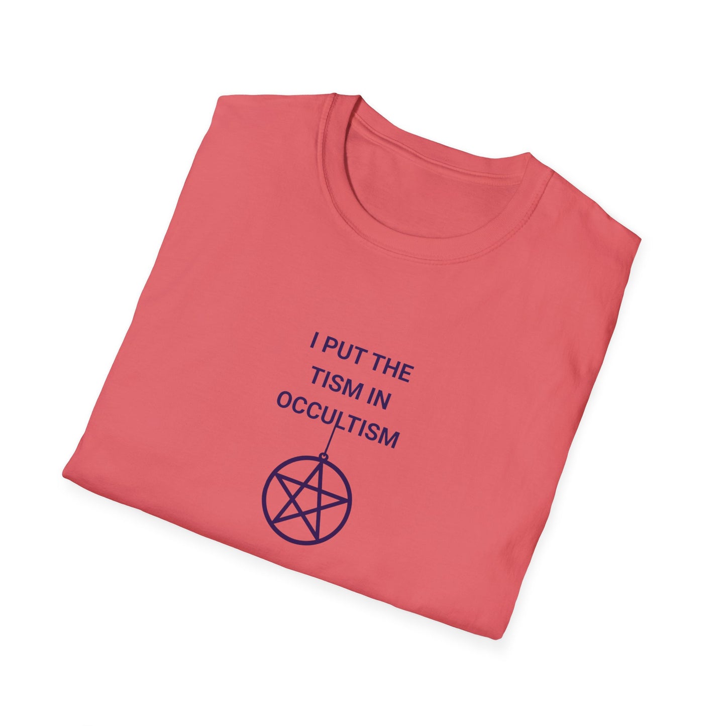 Occultism Humor T-Shirt, Funny Unisex Tee, Witchy Gift for Friends, Casual Wear, Halloween Theme, Spiritual Apparel