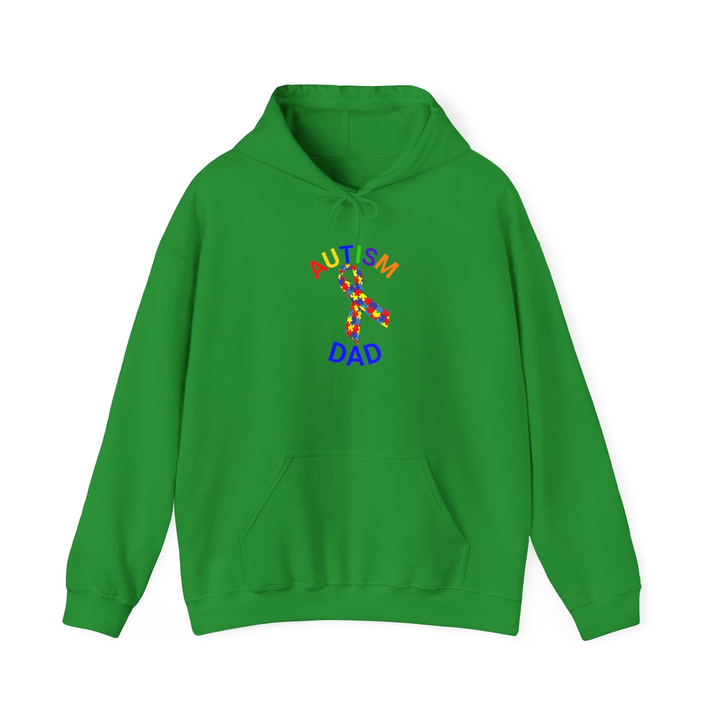 Autism Dad Inspirational Hoodie | Unisex Heavy Blend Sweatshirt for Fathers | Perfect Gift for Dad | Awareness Apparel
