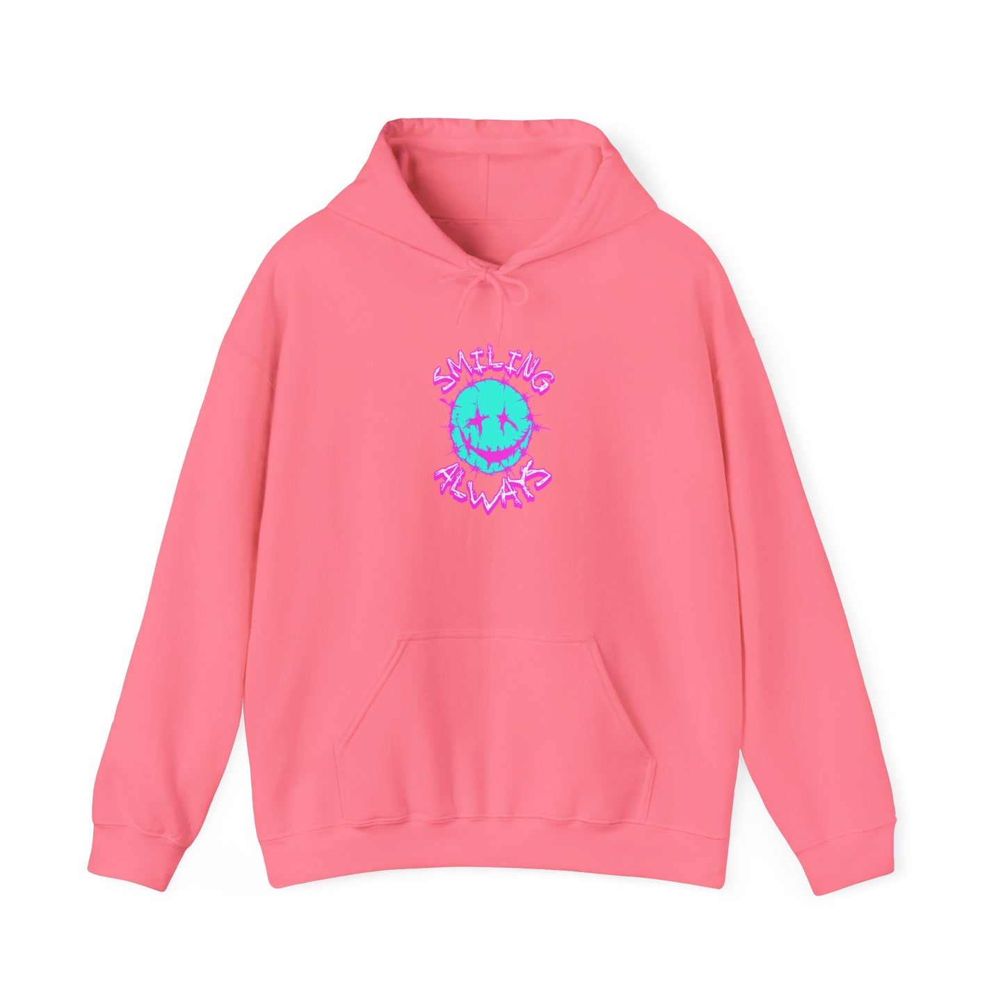 Vibrant Unisex Hoodie for Fun-Loving Souls | Graphic Sweatshirt with Smile Design, Cozy Gift for Men and Women, Casual Wear, Everyday Style