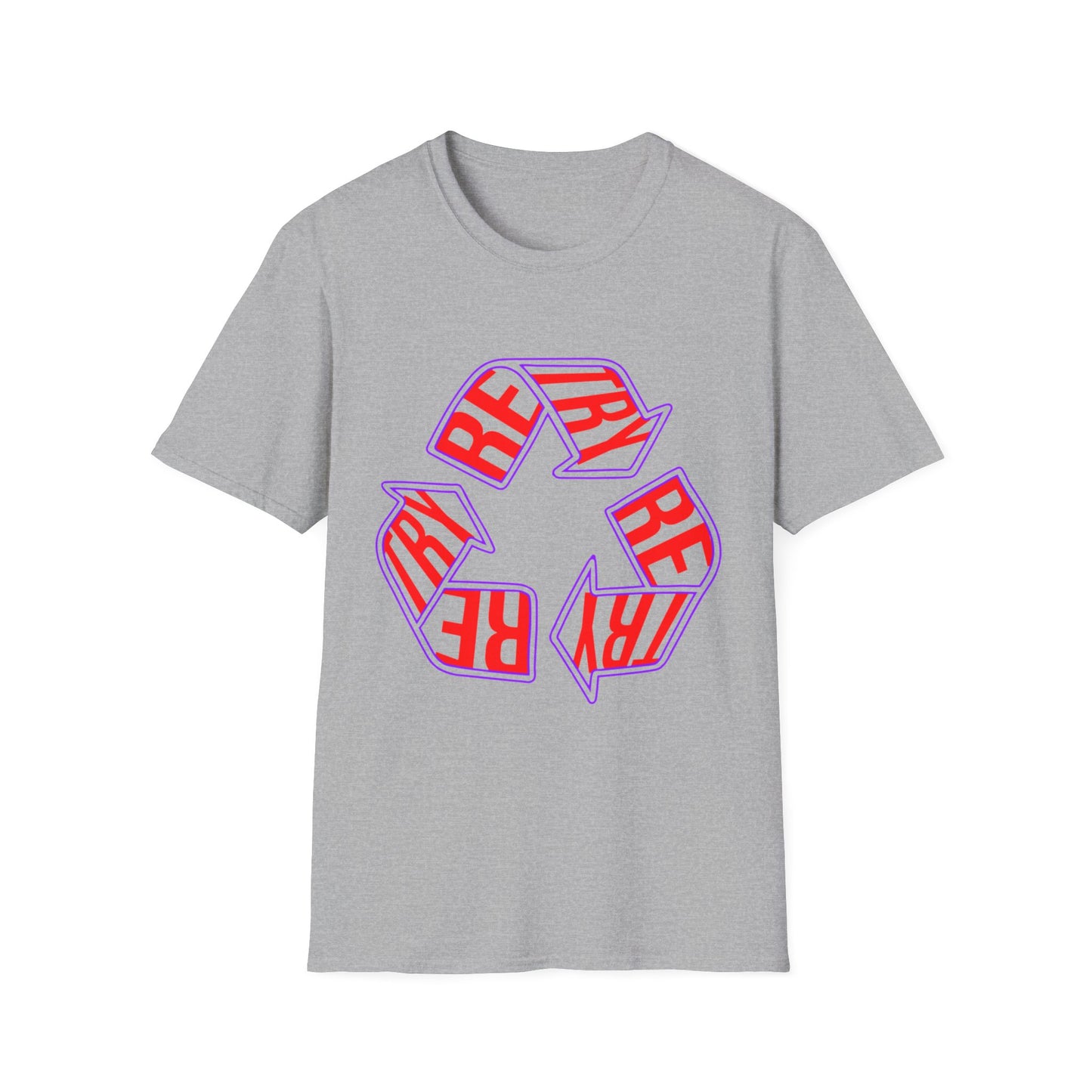 Recycled Vibes Unisex T-Shirt, Eco-Friendly Tee, Casual Wear, Gift for Eco-Conscious, Sustainable Fashion, Everyday Staple