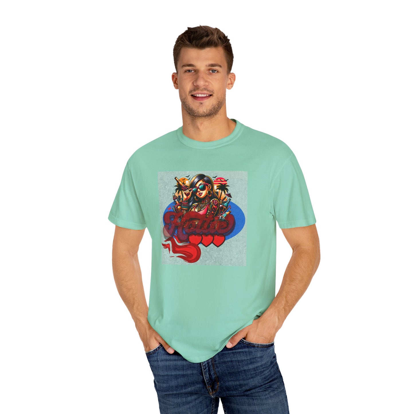 Hottie T-Shirt, Retro Inspired Unisex T-Shirt, Casual Streetwear, Graphic Tee for Events, Gift for Music Lovers, Festival Wear