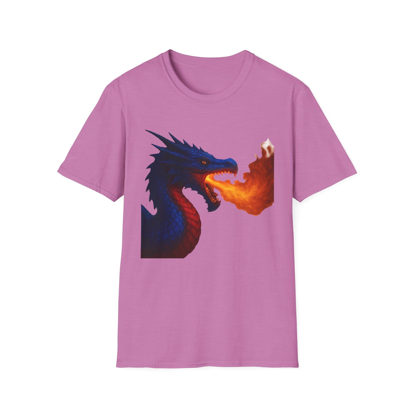 Fantasy Dragon Graphic Tee - Perfect for Gamers, Fantasy Lovers, Birthday Gifts, Casual Wear, Unique Gifts