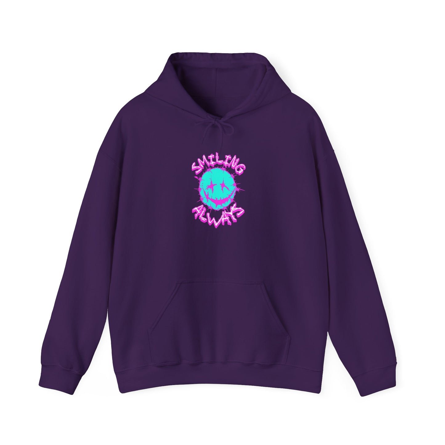 Vibrant Unisex Hoodie for Fun-Loving Souls | Graphic Sweatshirt with Smile Design, Cozy Gift for Men and Women, Casual Wear, Everyday Style