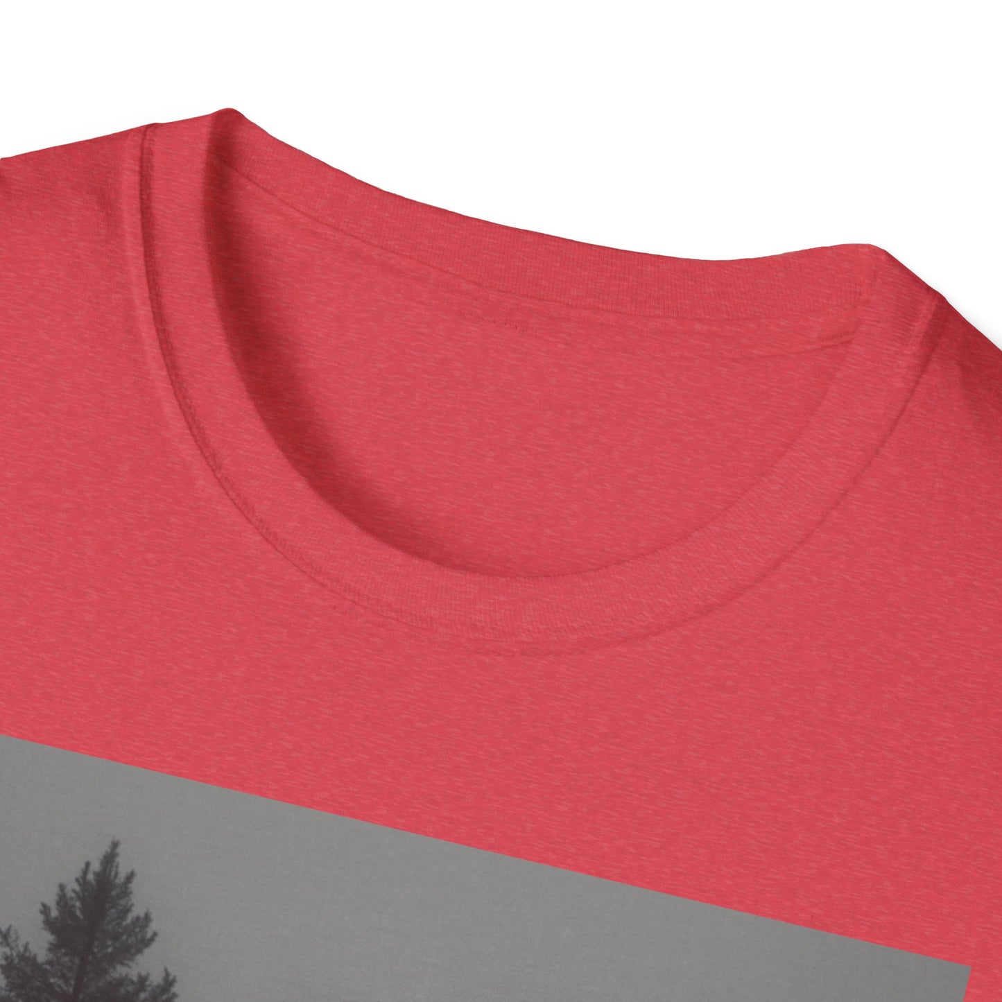 Mystical Forest T-Shirt | Unisex Softstyle Tee for Nature Lovers, Outdoor Adventures, Casual Wear, Gifts for Him & Her