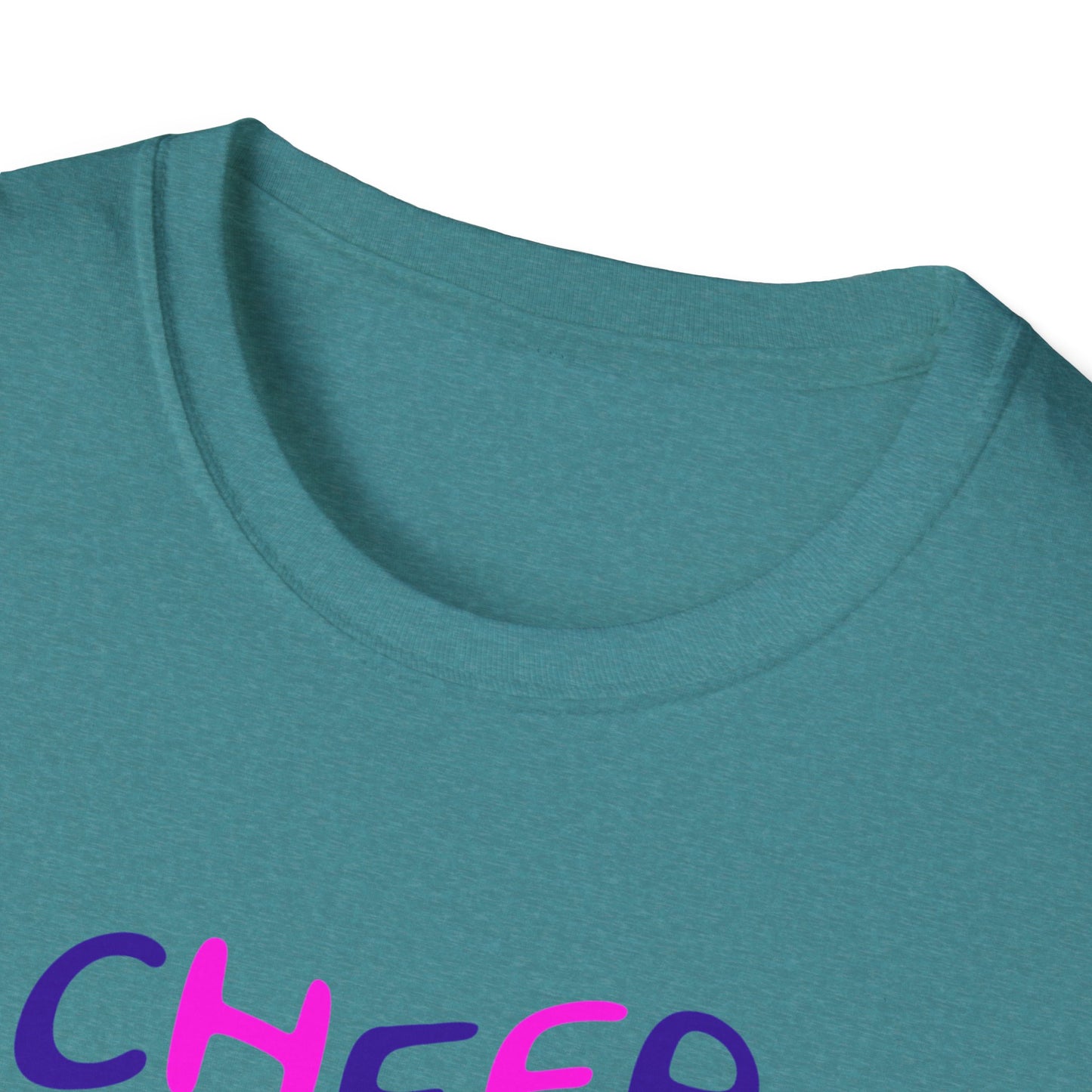Cheer Mom Unisex Softstyle T-Shirt | Cheerleading Gift, Sportswear, Team Spirit Shirt, Mom Apparel, Fan Merchandise