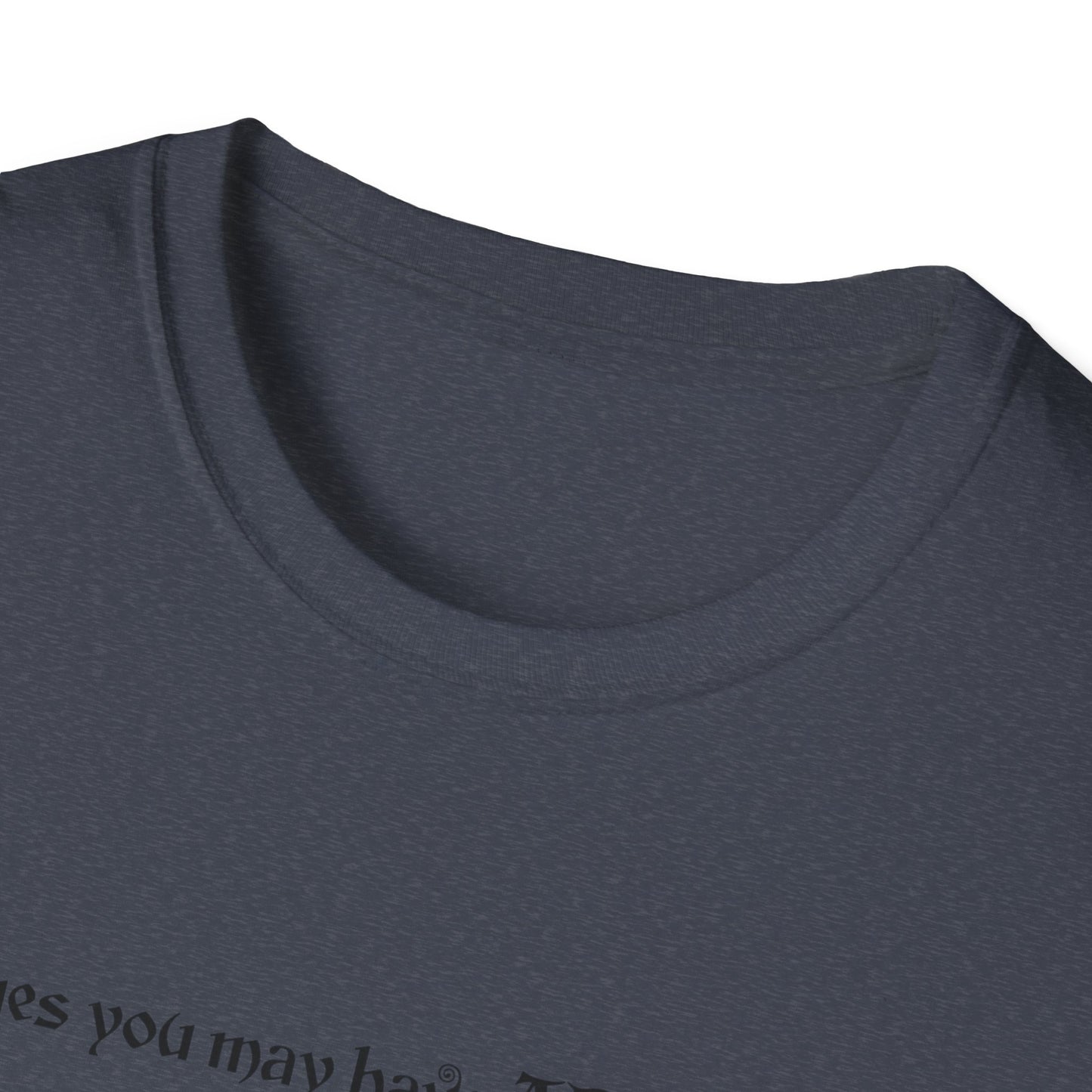 ADHD Awareness T-Shirt, Softstyle Tee for Mental Health, Unisex Gift, Funny Quote Shirt, Awareness Day Attire, Casual Wear
