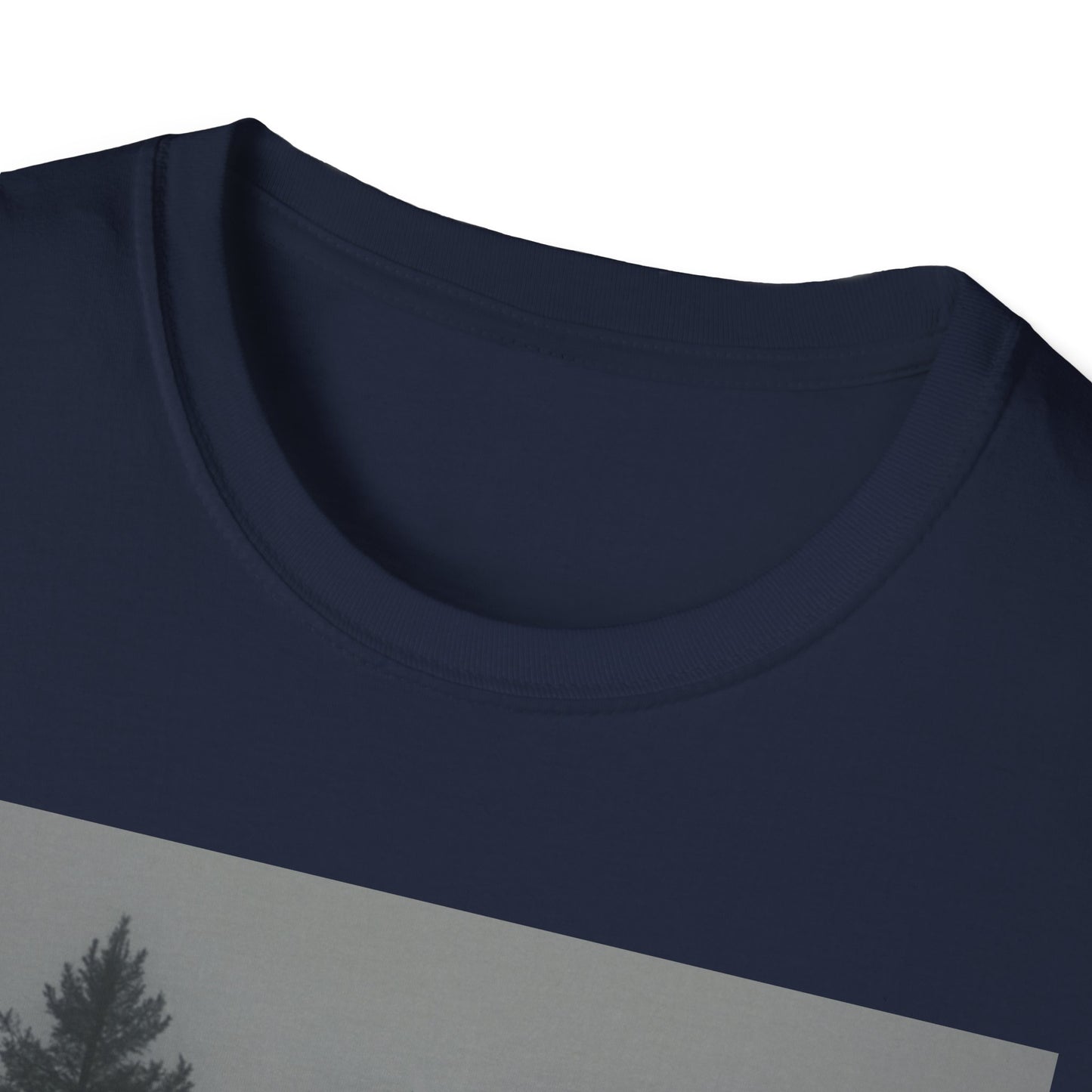 Mystical Forest T-Shirt | Unisex Softstyle Tee for Nature Lovers, Outdoor Adventures, Casual Wear, Gifts for Him & Her