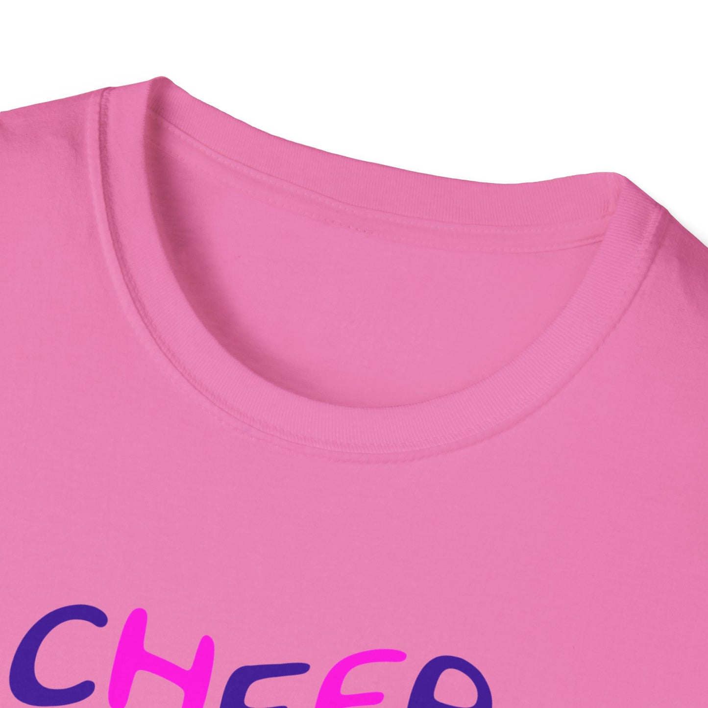 Cheer Mom Unisex Softstyle T-Shirt | Cheerleading Gift, Sportswear, Team Spirit Shirt, Mom Apparel, Fan Merchandise