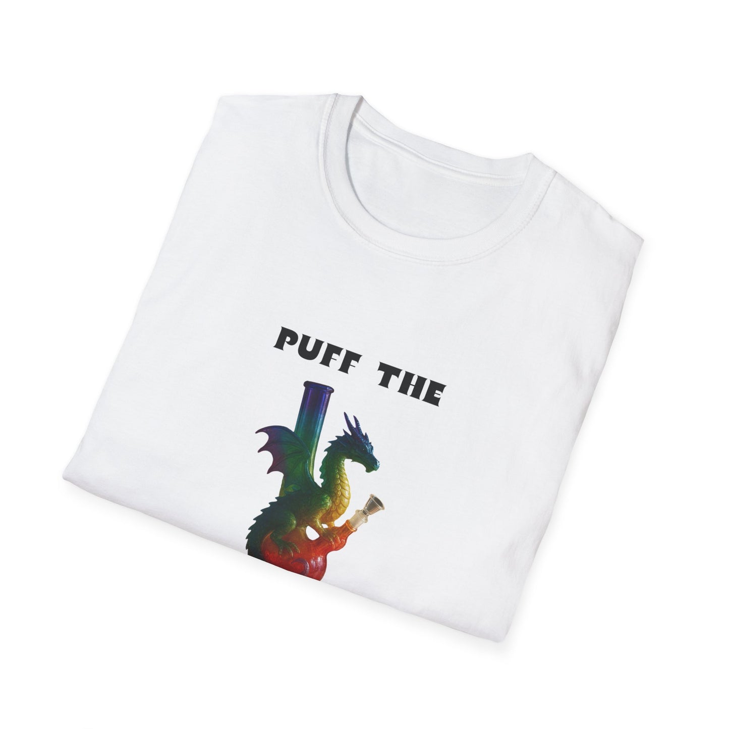 Magic Dragon T-Shirt, Unisex Graphic Tee, Softstyle Shirt, Vintage Music Apparel, Magical Gift, Festival Clothing