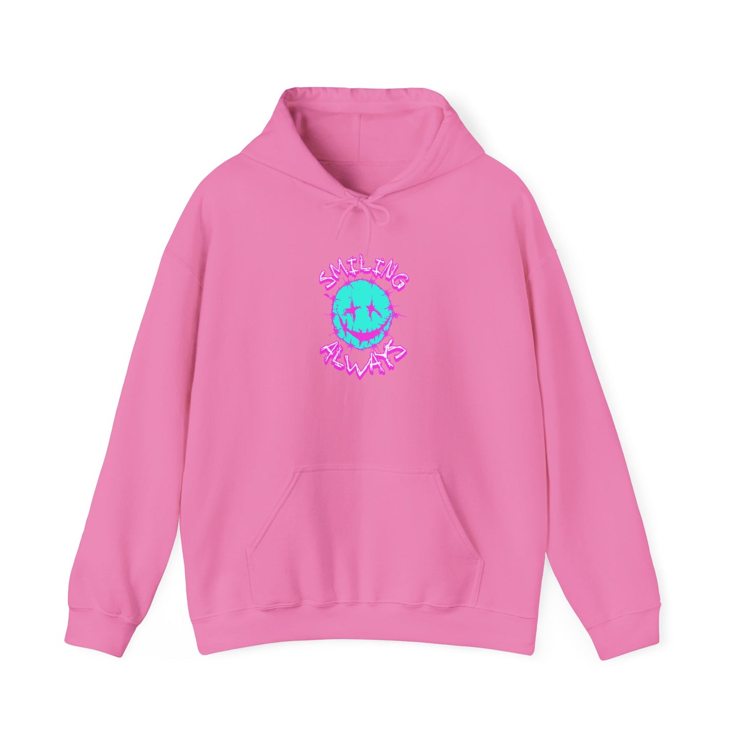 Vibrant Unisex Hoodie for Fun-Loving Souls | Graphic Sweatshirt with Smile Design, Cozy Gift for Men and Women, Casual Wear, Everyday Style