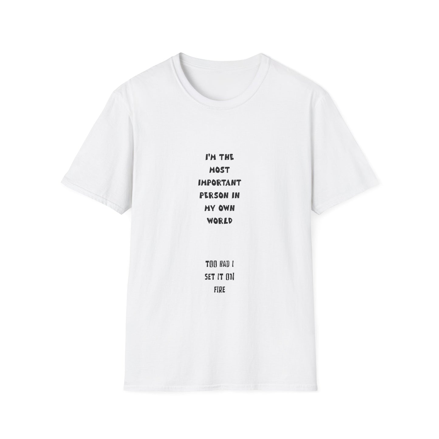 Self-Empowerment Unisex T-Shirt - Inspirational Quote Tee, Motivational Shirt, Gift for Friends, Casual Wear, Everyday Comfort