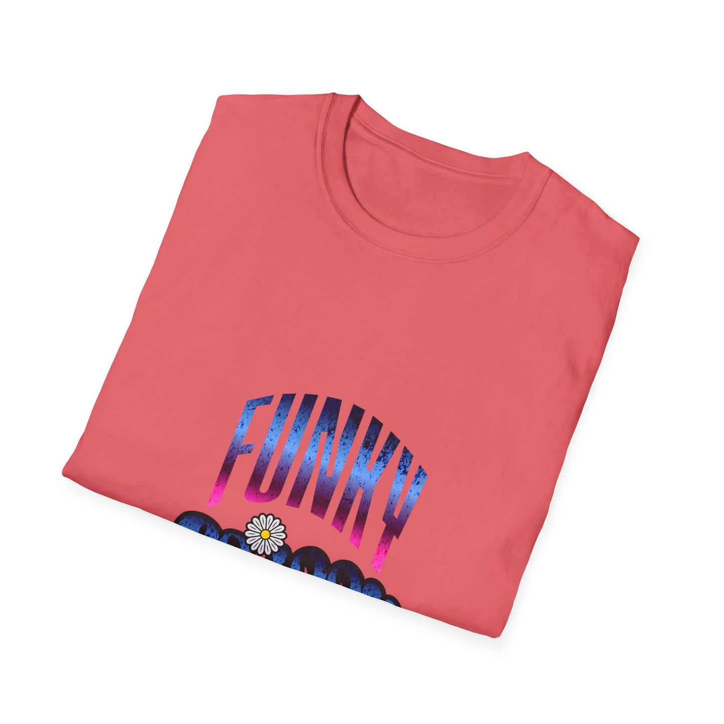 Funky Happy Unisex T-Shirt – Perfect for Festivals, Gifts & Everyday Wear, Vivid Graphics, Casual Style, Birthday Celebration