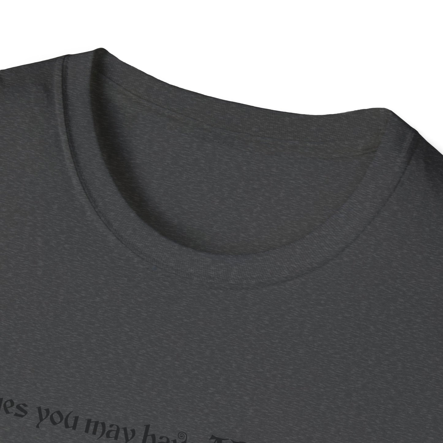 ADHD Awareness T-Shirt, Softstyle Tee for Mental Health, Unisex Gift, Funny Quote Shirt, Awareness Day Attire, Casual Wear