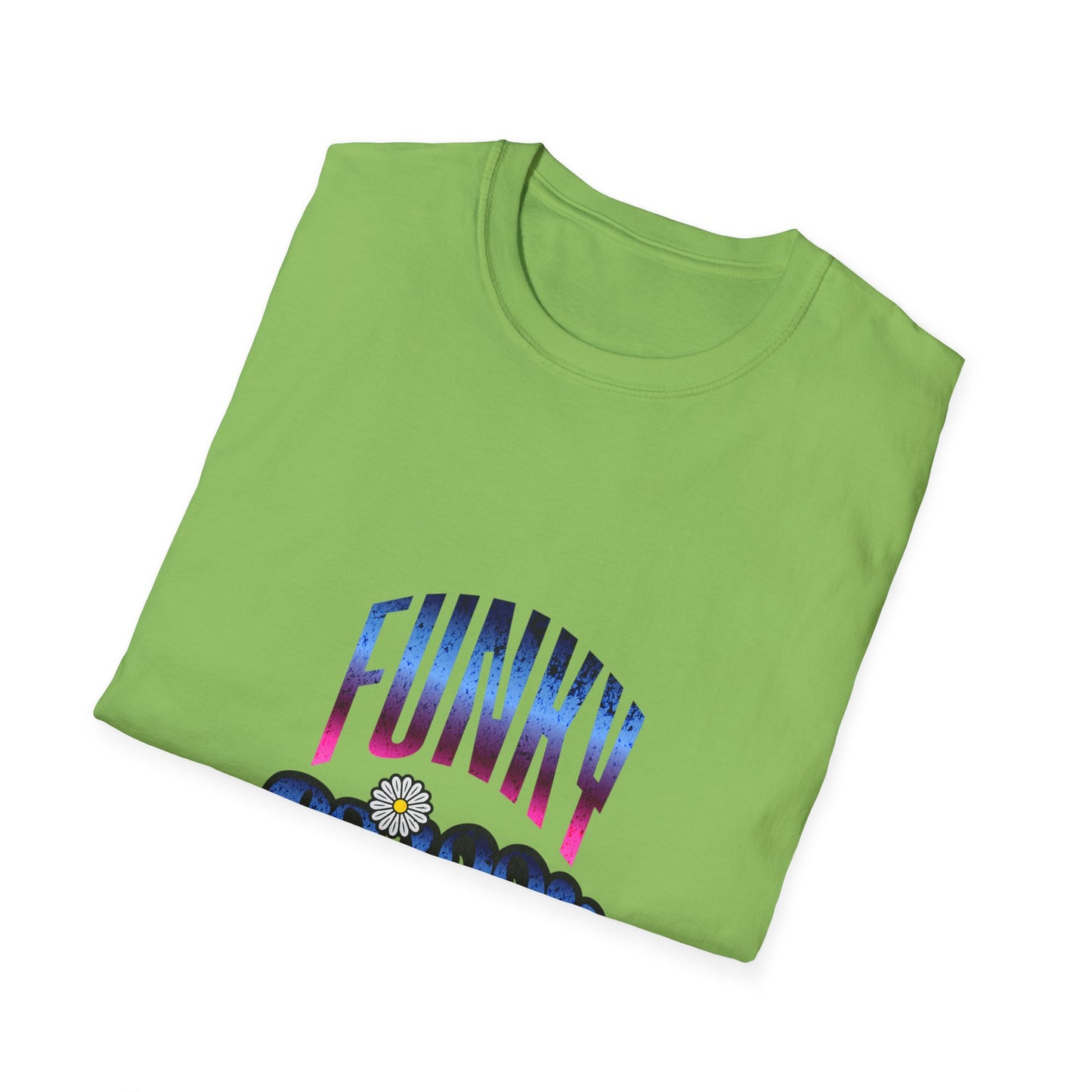 Funky Happy Unisex T-Shirt – Perfect for Festivals, Gifts & Everyday Wear, Vivid Graphics, Casual Style, Birthday Celebration