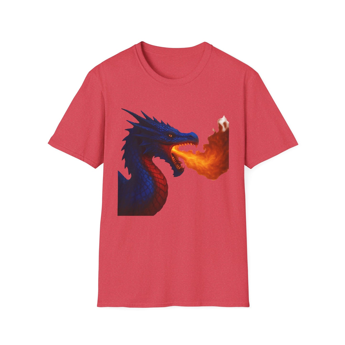 Fantasy Dragon Graphic Tee - Perfect for Gamers, Fantasy Lovers, Birthday Gifts, Casual Wear, Unique Gifts