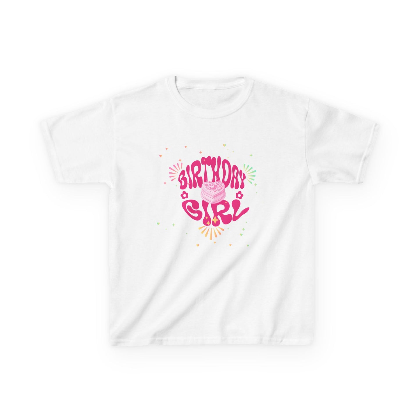 Birthday girl T-Shirt, Kids Birthday Tee, Fun Birthday T-Shirt, Birthday Cake T-Shirt, Birthday Shirt, Celebration Top, Gift, Kids Party Apparel