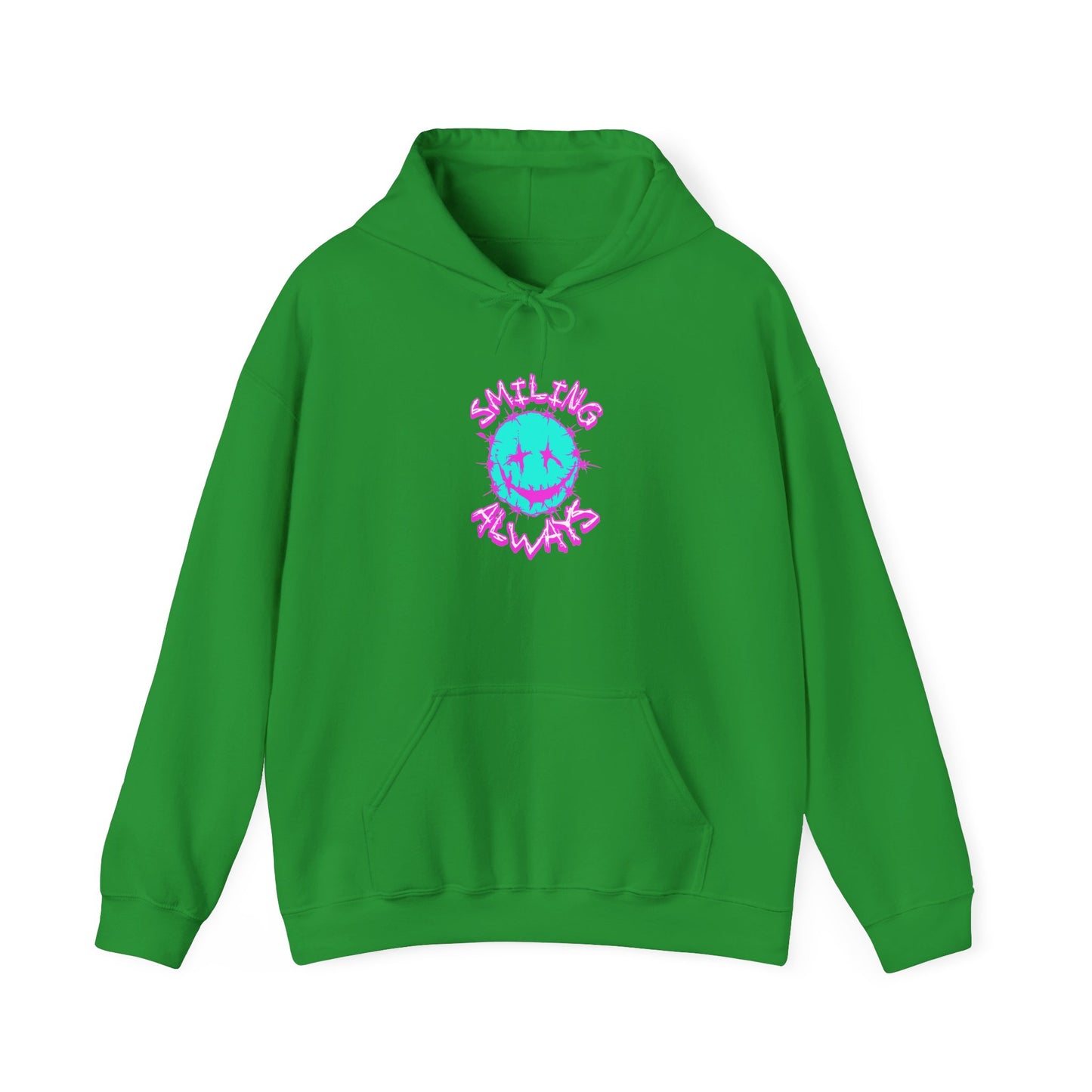 Vibrant Unisex Hoodie for Fun-Loving Souls | Graphic Sweatshirt with Smile Design, Cozy Gift for Men and Women, Casual Wear, Everyday Style