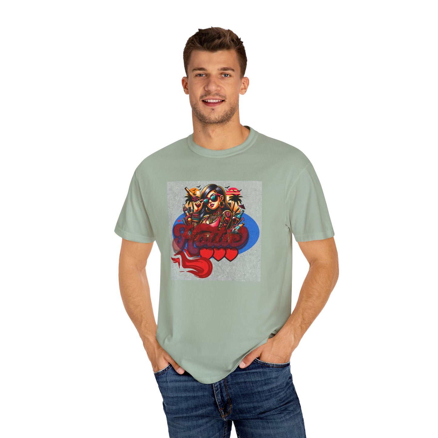 Hottie T-Shirt, Retro Inspired Unisex T-Shirt, Casual Streetwear, Graphic Tee for Events, Gift for Music Lovers, Festival Wear