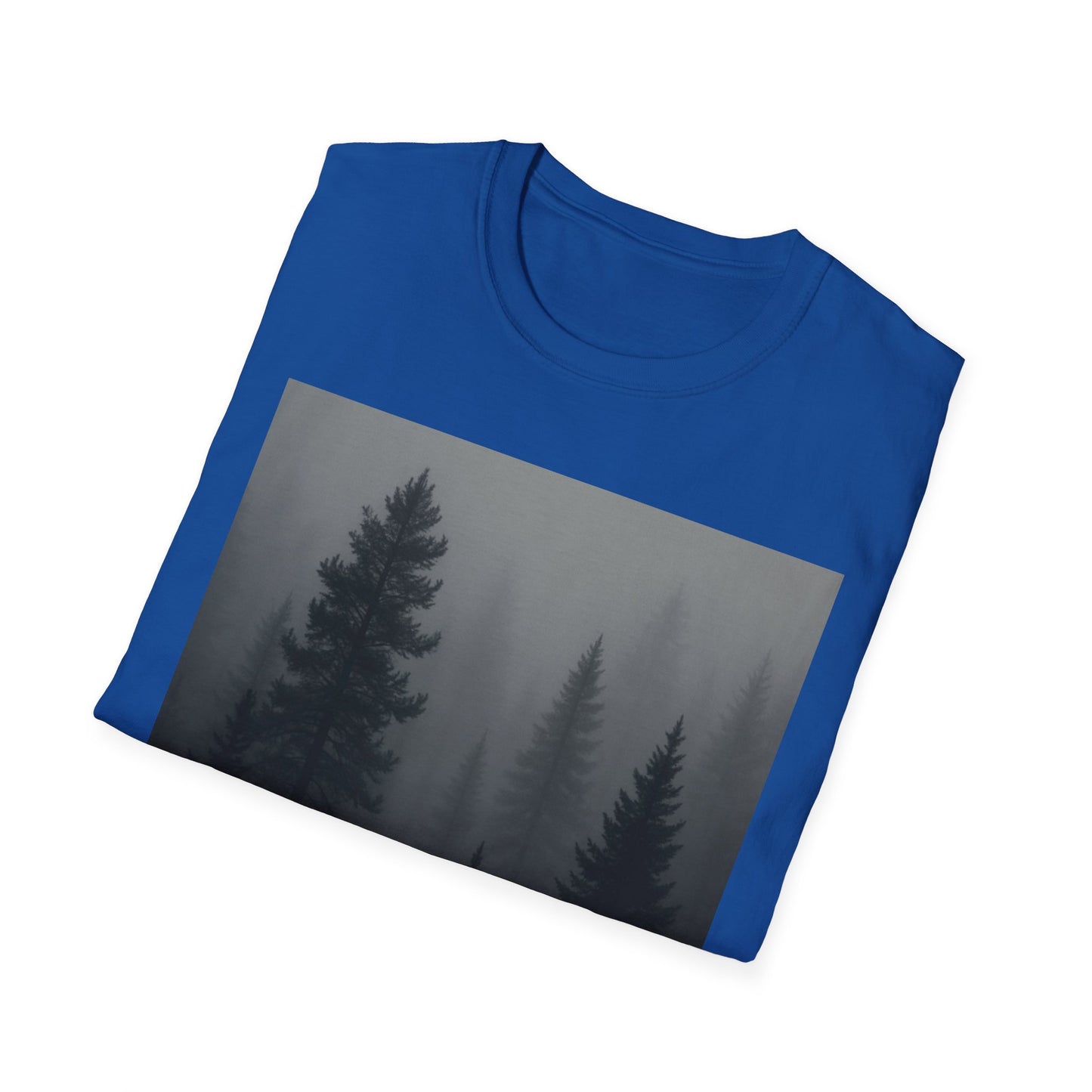 Mystical Forest T-Shirt | Unisex Softstyle Tee for Nature Lovers, Outdoor Adventures, Casual Wear, Gifts for Him & Her
