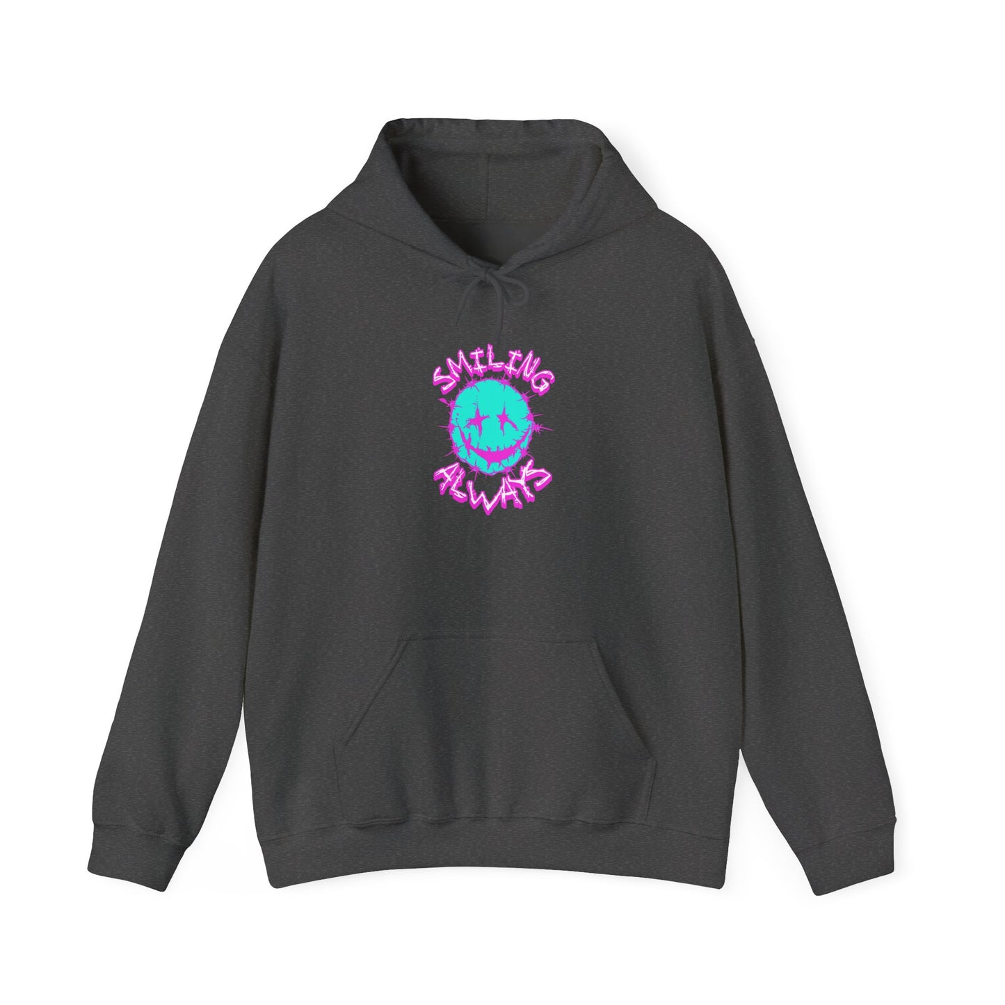 Vibrant Unisex Hoodie for Fun-Loving Souls | Graphic Sweatshirt with Smile Design, Cozy Gift for Men and Women, Casual Wear, Everyday Style