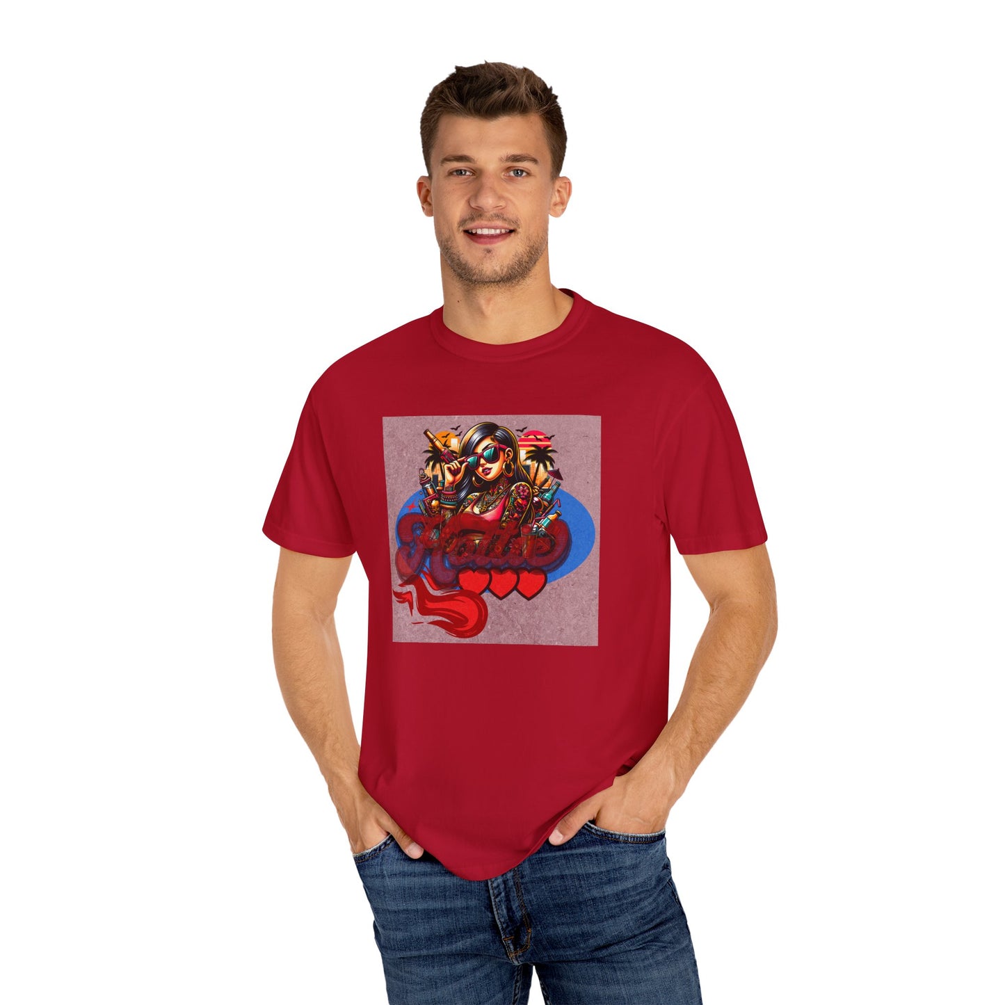 Hottie T-Shirt, Retro Inspired Unisex T-Shirt, Casual Streetwear, Graphic Tee for Events, Gift for Music Lovers, Festival Wear