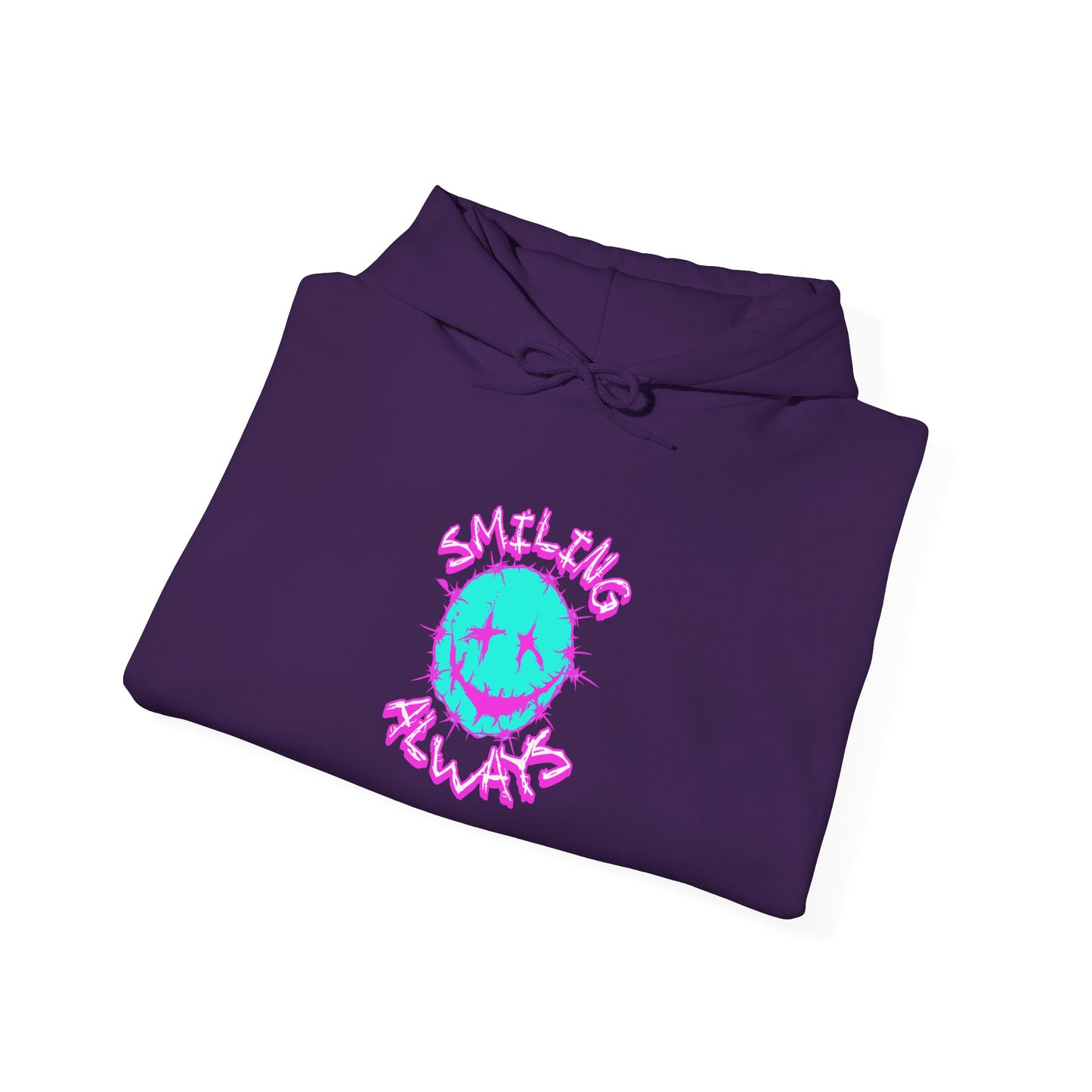 Vibrant Unisex Hoodie for Fun-Loving Souls | Graphic Sweatshirt with Smile Design, Cozy Gift for Men and Women, Casual Wear, Everyday Style