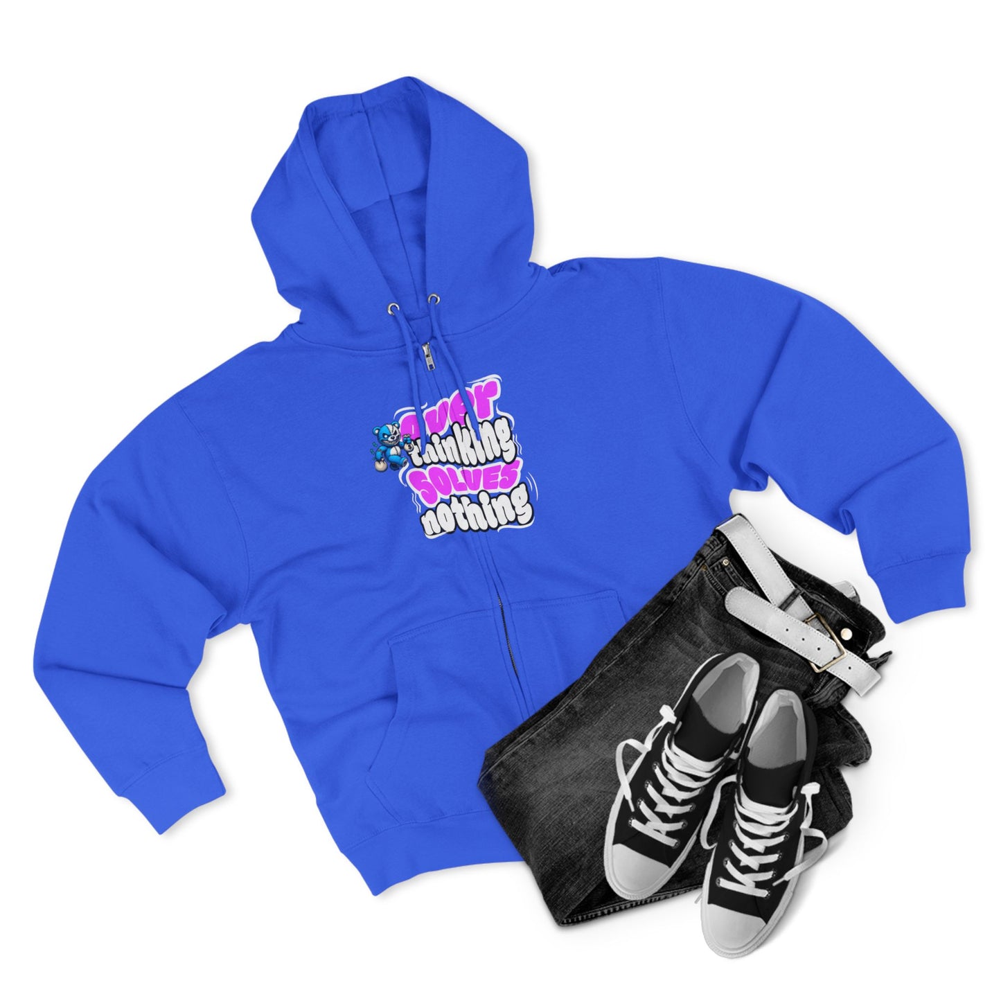 Unisex Zip Hoodie with Fun Typography, Casual Wear, Gift for Friends, Cozy Layer for All Occasions, Perfect for Relaxing, Birthday or [...]