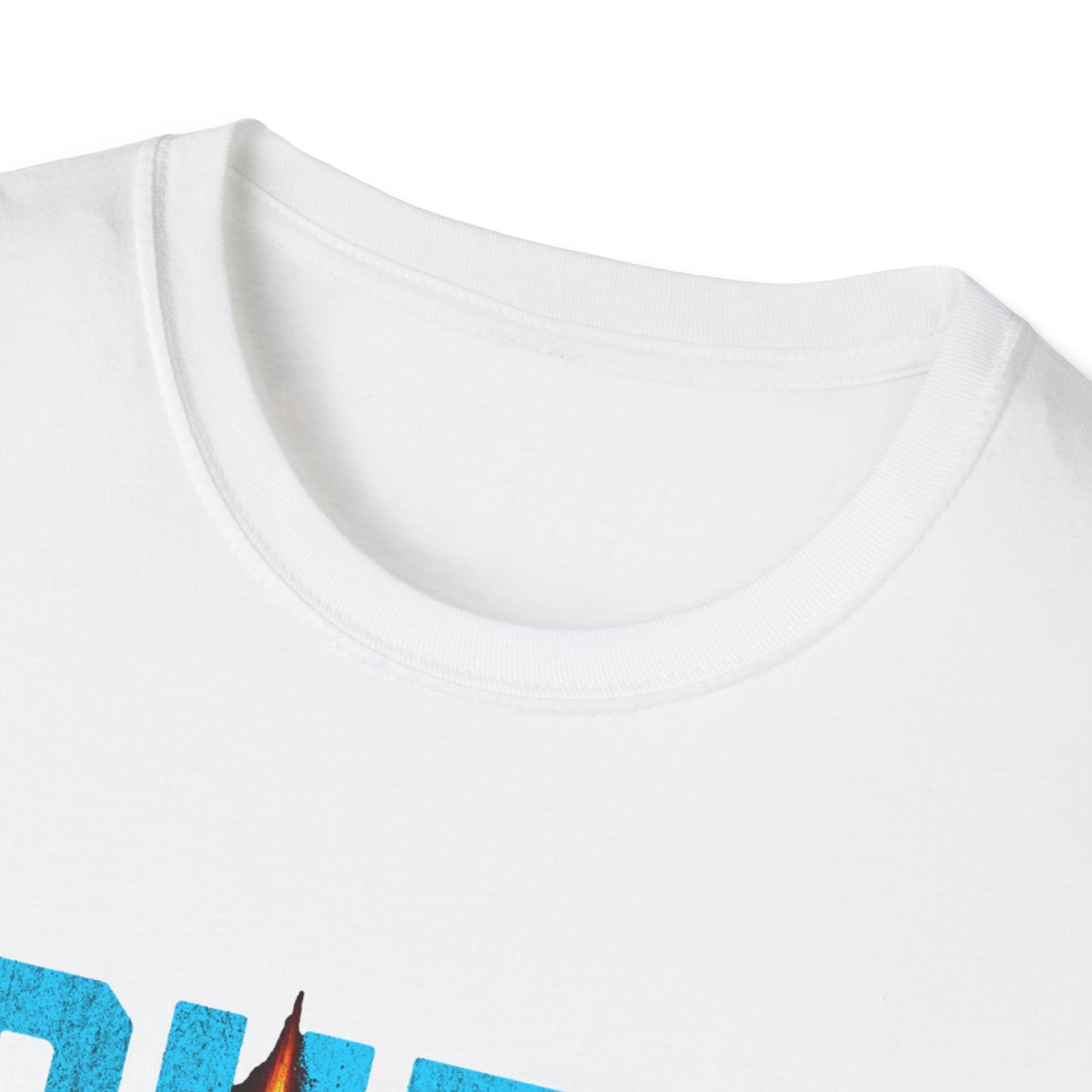 Burn It All Down Unisex Softstyle T-Shirt | Rebel Spirit Tee, Casual Graphic Shirt, Gift for Activists, Statement Wear, Edgy Fashion