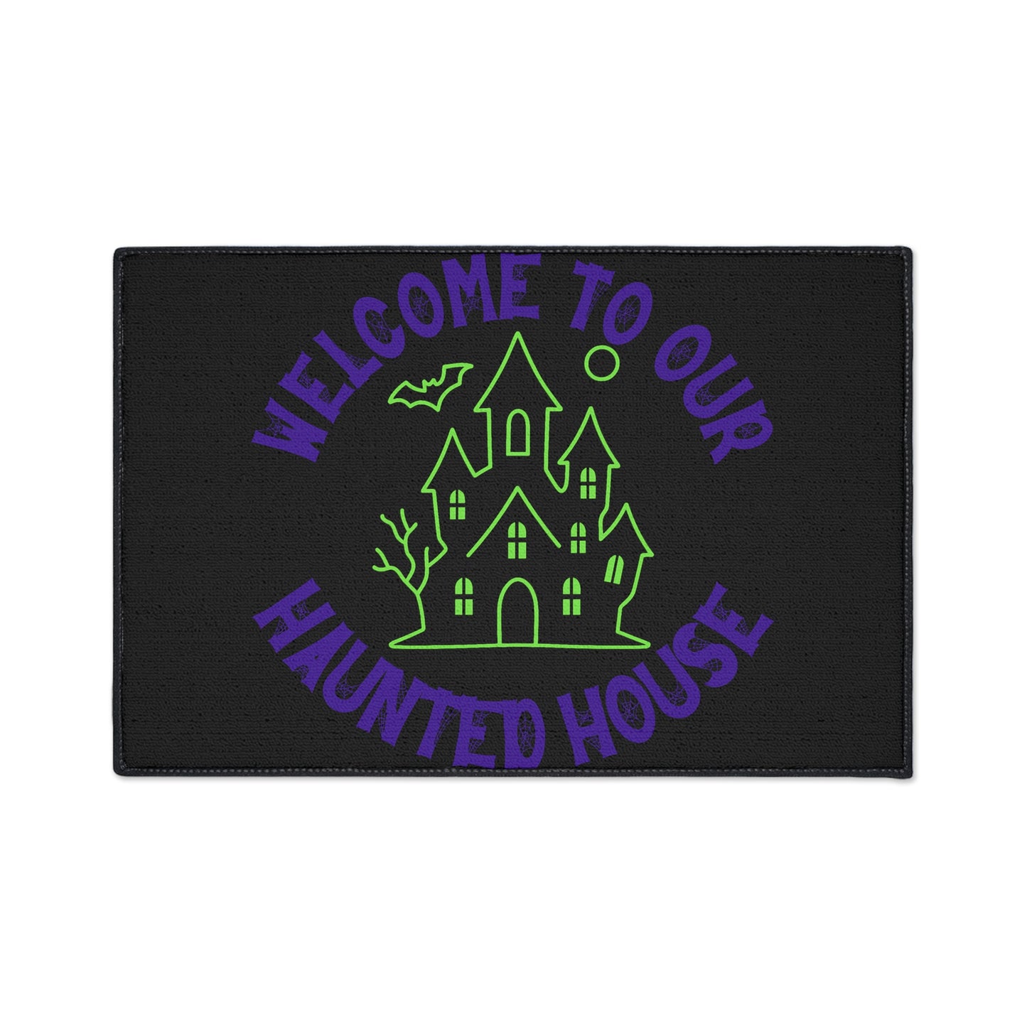 Spooky Halloween Floor Mat, Welcome to Our Haunted House Entryway Rug, Holiday Decor, Seasonal Home Decoration, Halloween Gift Idea, [...]