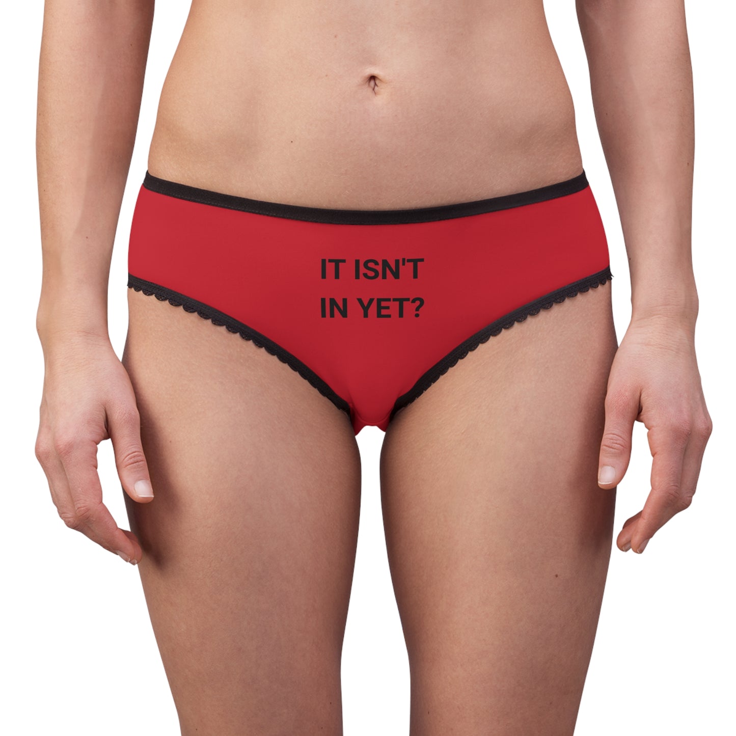 Playful Women's Briefs with Fun Text, Cheeky Lingerie, Comfy Underwear, Gift for Her, Cute Everyday Panties