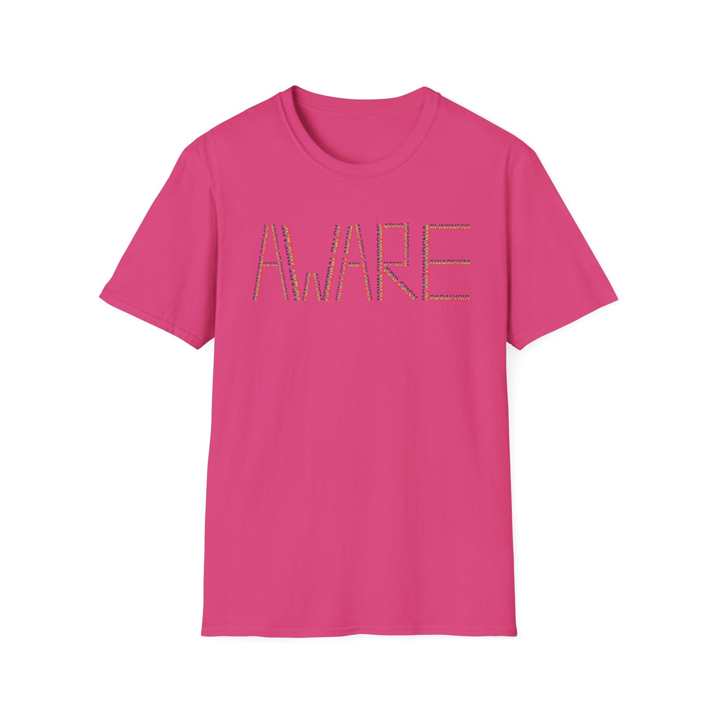 Awareness Unisex Softstyle T-Shirt - Comfortable and Stylish Statement Tee