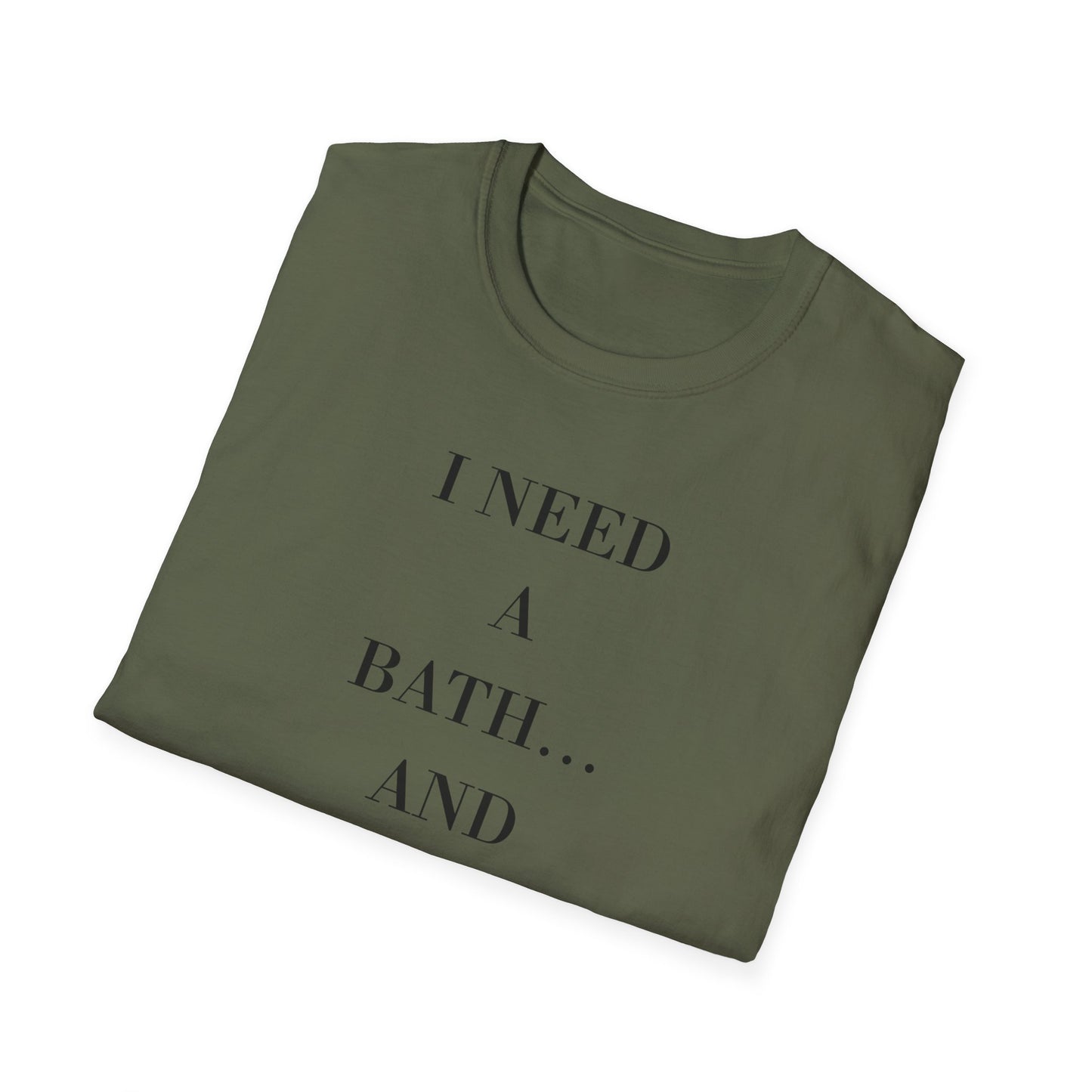 I Need a Bath and Some Toast Unisex T-Shirt | Funny Graphic Tee, Gift for Friends, Relaxation Shirt, Cozy Casual Wear, Humorous Quote [...]