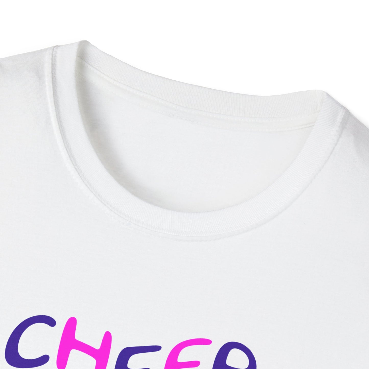 Cheer Mom Unisex Softstyle T-Shirt | Cheerleading Gift, Sportswear, Team Spirit Shirt, Mom Apparel, Fan Merchandise