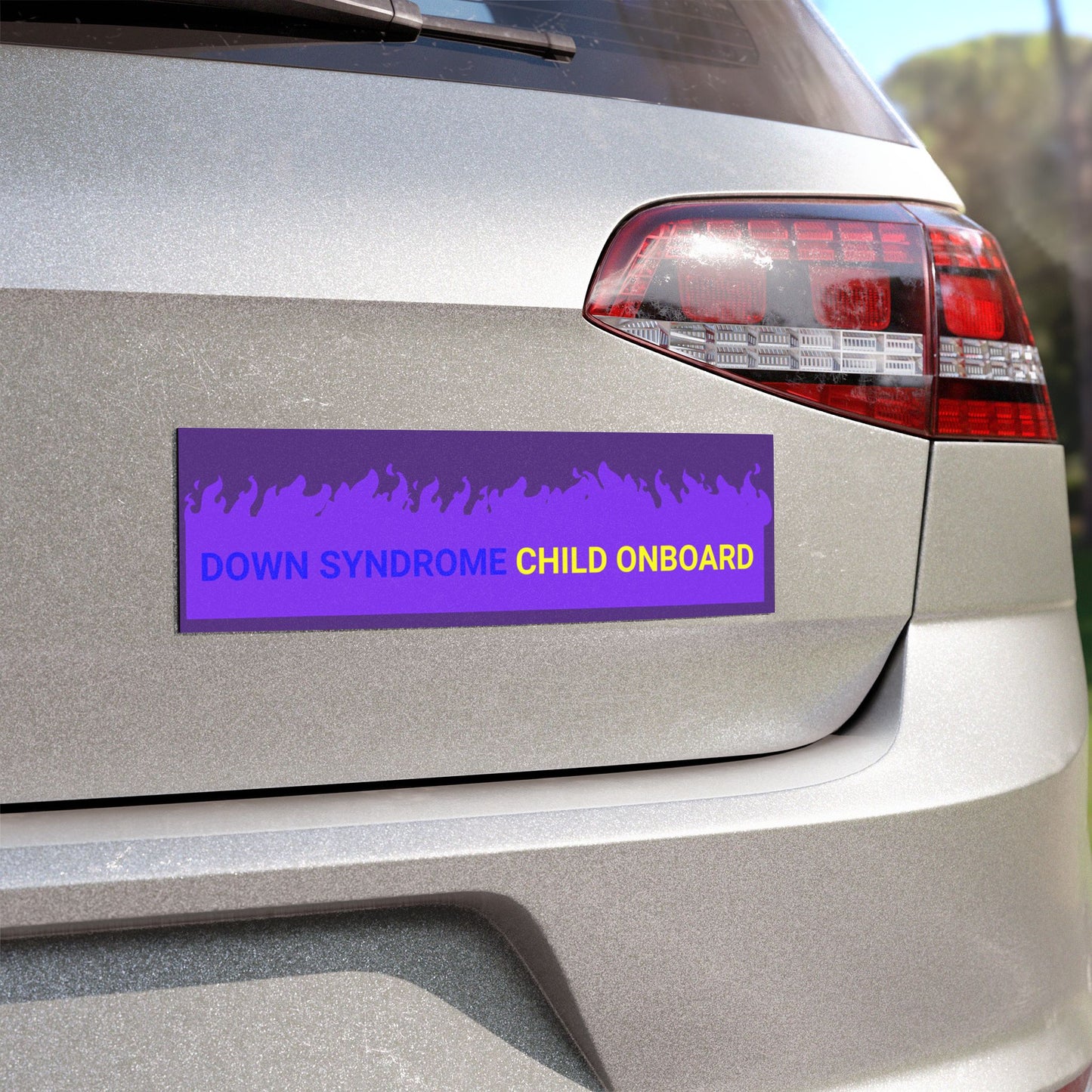 Down Syndrome Child Onboard Car Magnet | Support Awareness | Family Vehicle Decor | Child Safety | Car Accessory | Love & Pride