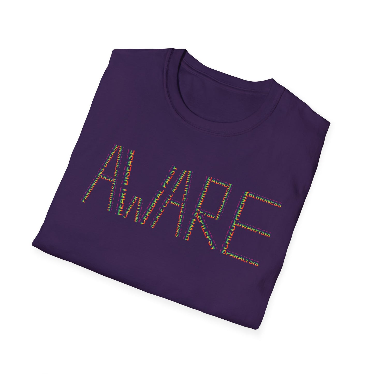 Awareness Unisex Softstyle T-Shirt - Comfortable and Stylish Statement Tee