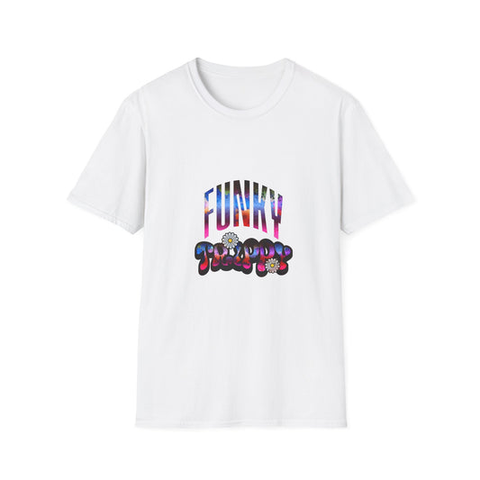 Funky Vibes Unisex T-Shirt | Retro Style Tee, Music Festival Shirt, Casual Wear, Gift for Friends