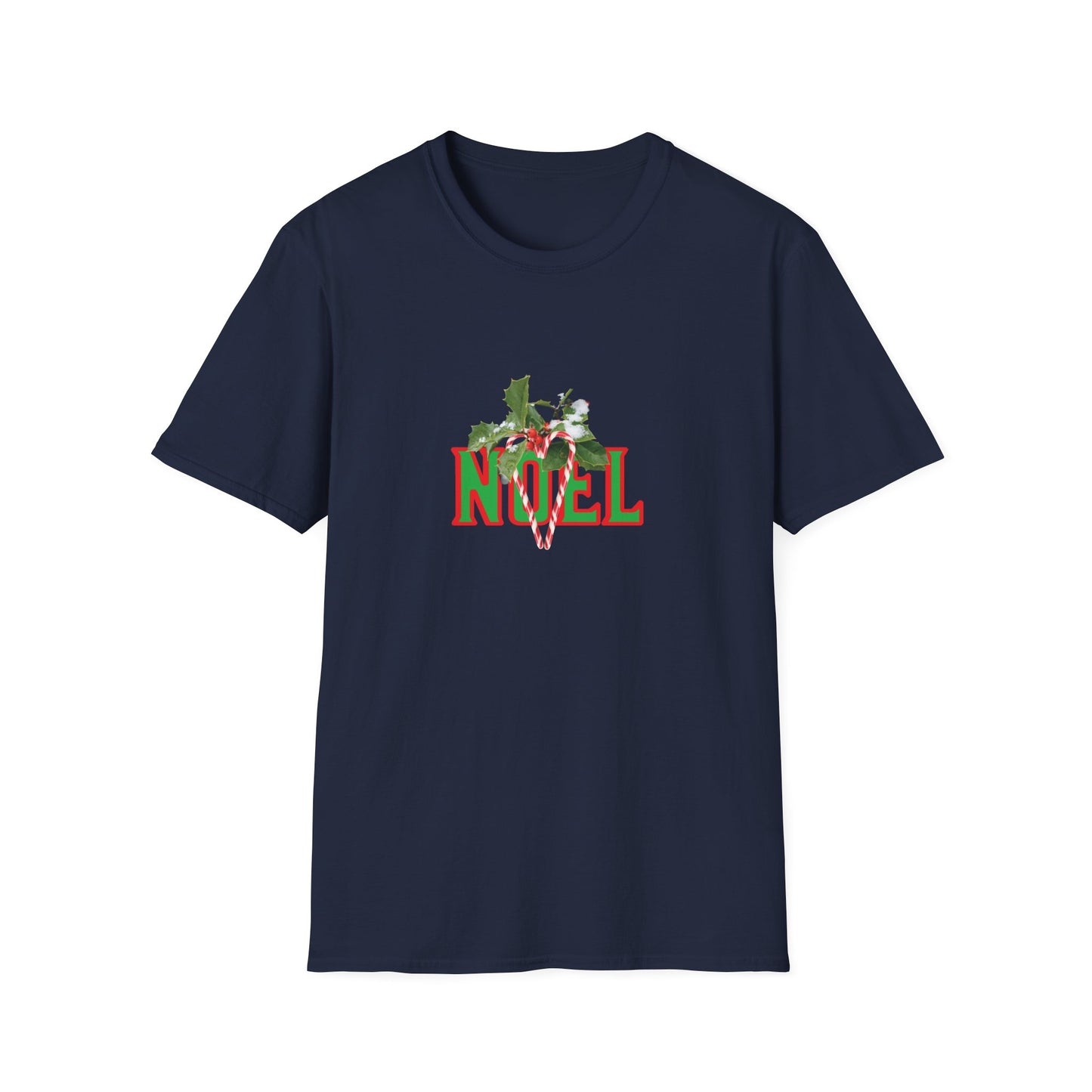 Noel Christmas T-Shirt — Festive Green & Red Holiday Graphic