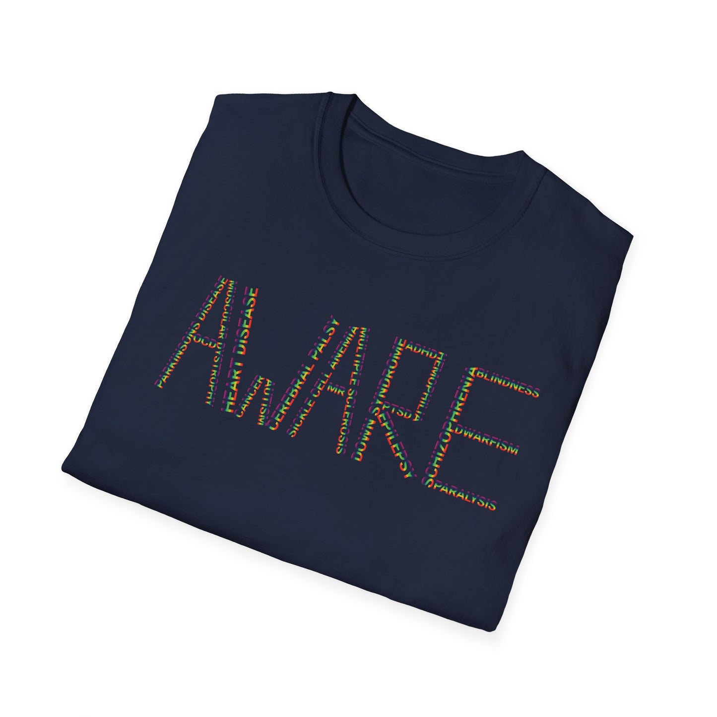 Awareness Unisex Softstyle T-Shirt - Comfortable and Stylish Statement Tee