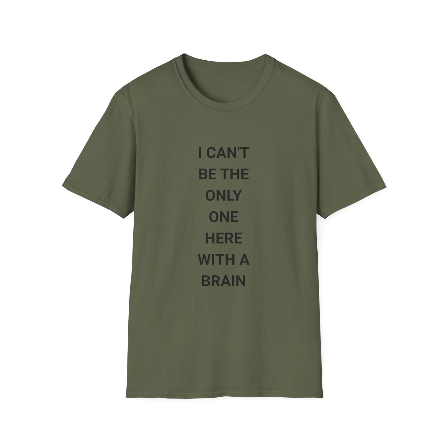 Clever Quote Unisex T-Shirt - Funny Gift, Casual Wear, Brainy Humor, Birthday Present, Everyday Tee