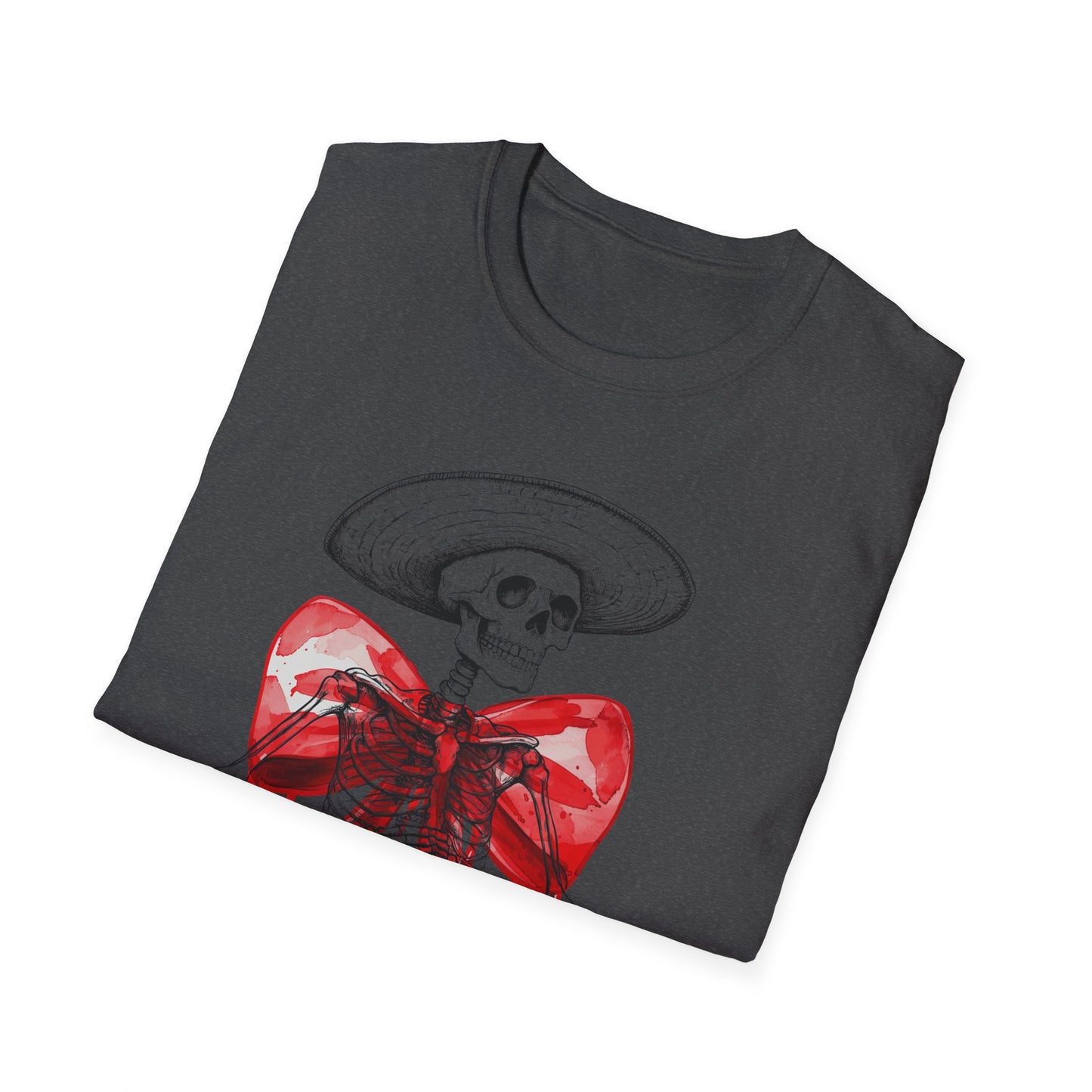 Bloody Skeleton, Unisex soft style T-Shirt