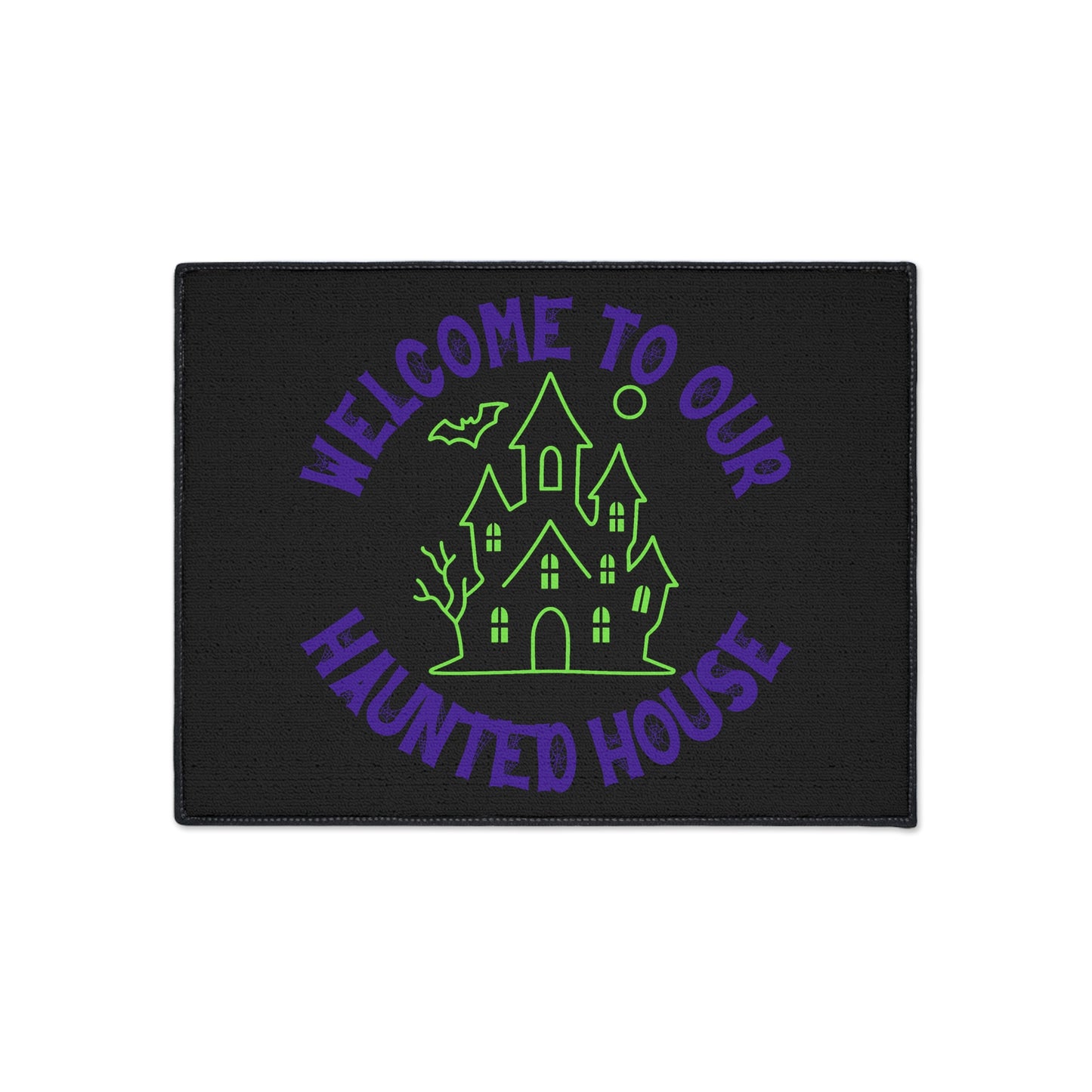Spooky Halloween Floor Mat, Welcome to Our Haunted House Entryway Rug, Holiday Decor, Seasonal Home Decoration, Halloween Gift Idea, [...]