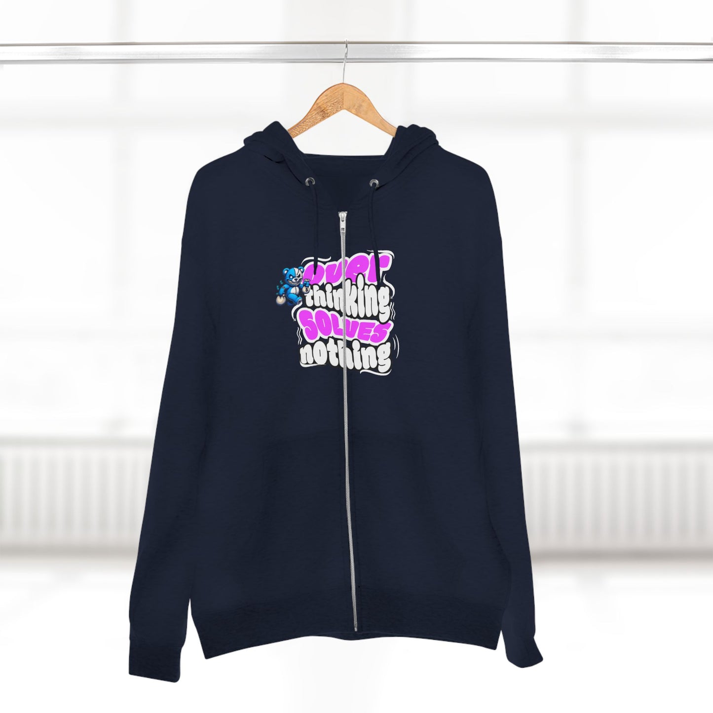 Unisex Zip Hoodie with Fun Typography, Casual Wear, Gift for Friends, Cozy Layer for All Occasions, Perfect for Relaxing, Birthday or [...]