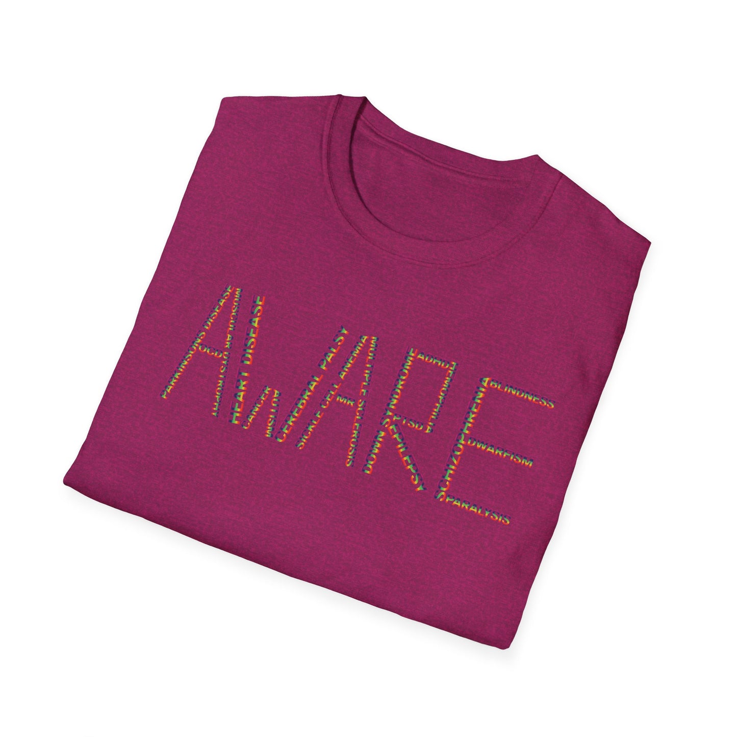 Awareness Unisex Softstyle T-Shirt - Comfortable and Stylish Statement Tee