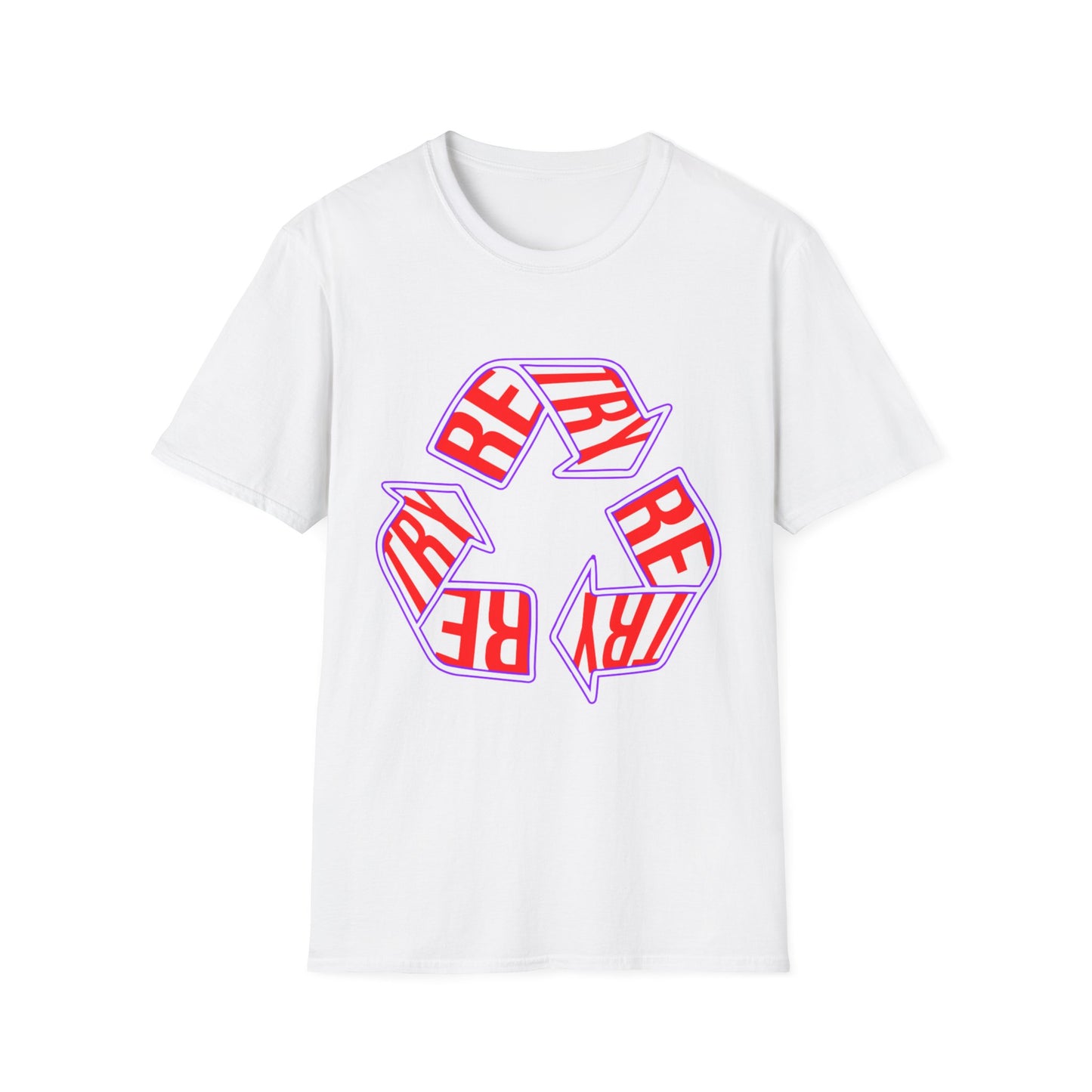 Recycled Vibes Unisex T-Shirt, Eco-Friendly Tee, Casual Wear, Gift for Eco-Conscious, Sustainable Fashion, Everyday Staple