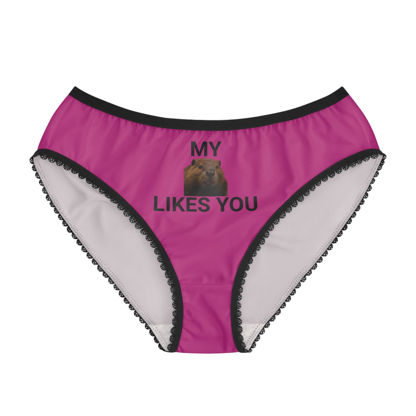 Cute Animal-Themed Women's Briefs - "My Likes You" Design, Fun Lingerie Gift, Playful Underwear, Comfortable Intimates, Quirky [...]