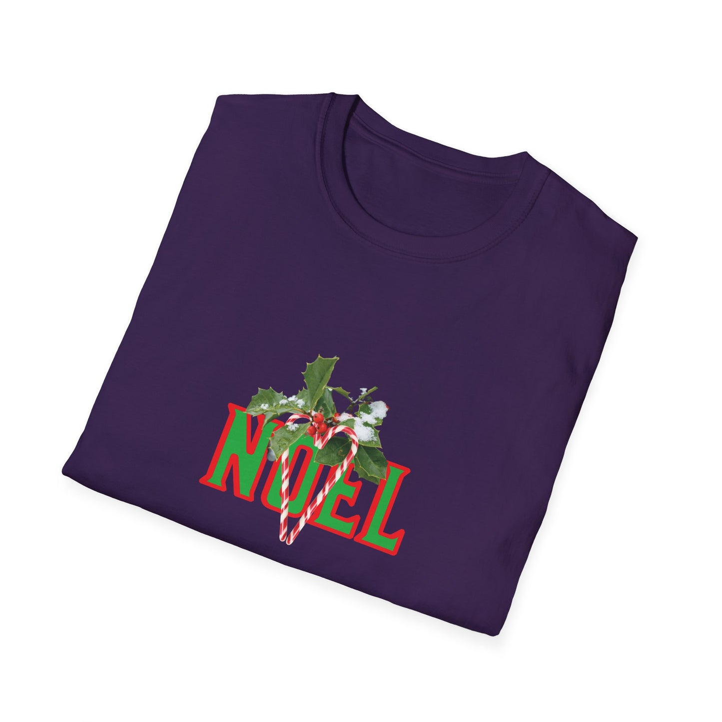 Noel Christmas T-Shirt — Festive Green & Red Holiday Graphic
