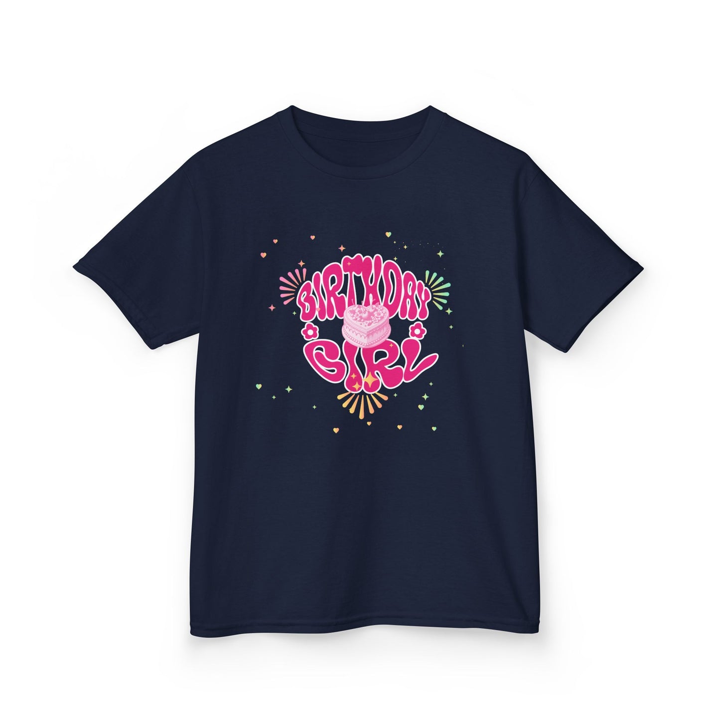 Birthday girl T-Shirt, Kids Birthday Tee, Fun Birthday T-Shirt, Birthday Cake T-Shirt, Birthday Shirt, Celebration Top, Gift, Kids Party Apparel